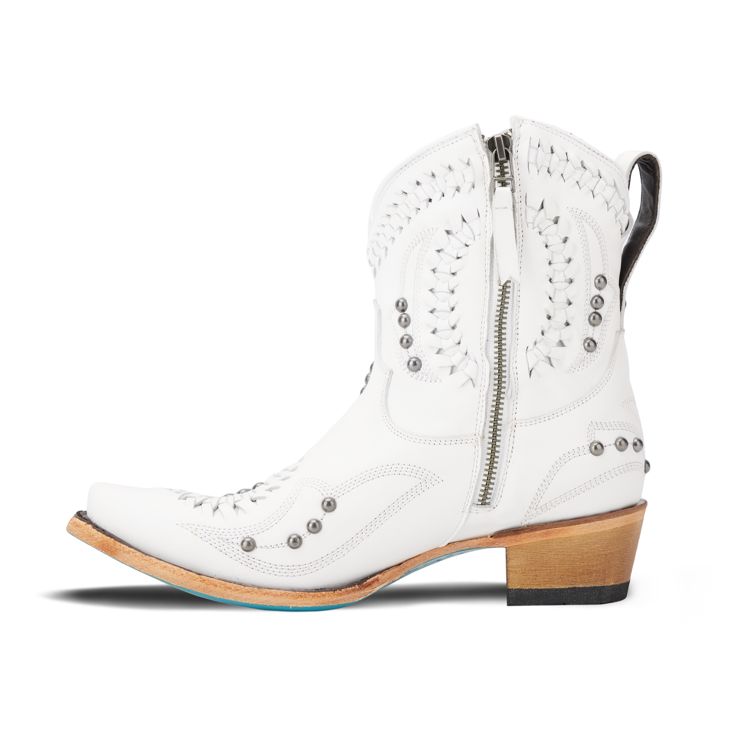 Cossette Bootie - Matte White Ladies Bootie Western Fashion by Lane
