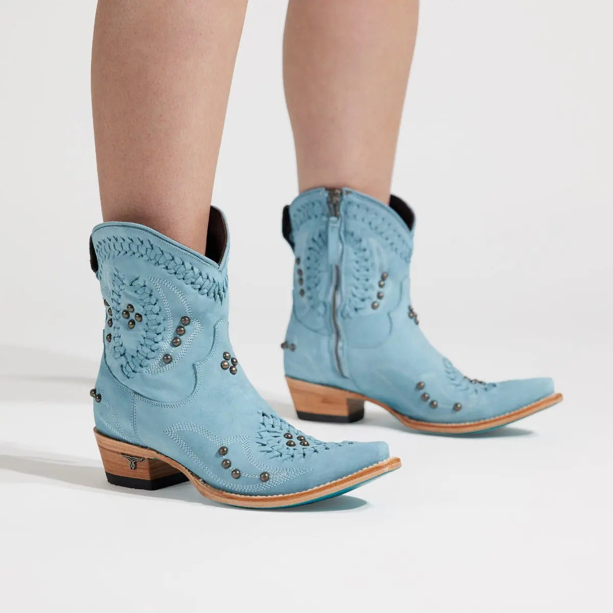Cossette Bootie - Powder Blue **Final Sale** Ladies Bootie Western Fashion by Lane