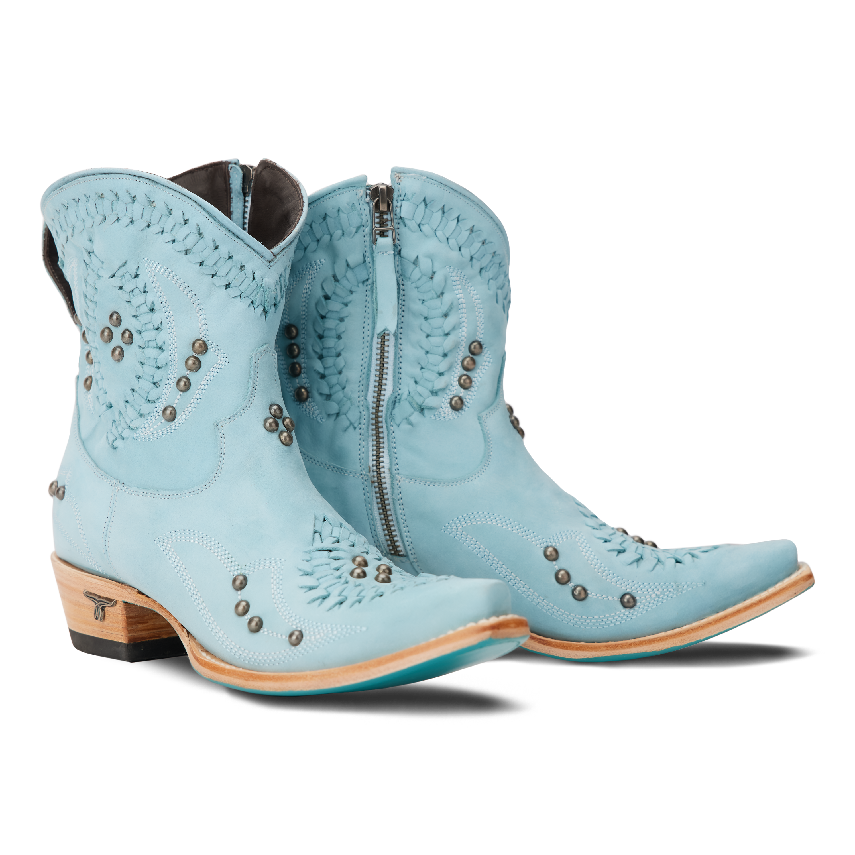 Cossette Bootie - Powder Blue Ladies Bootie Western Fashion by Lane