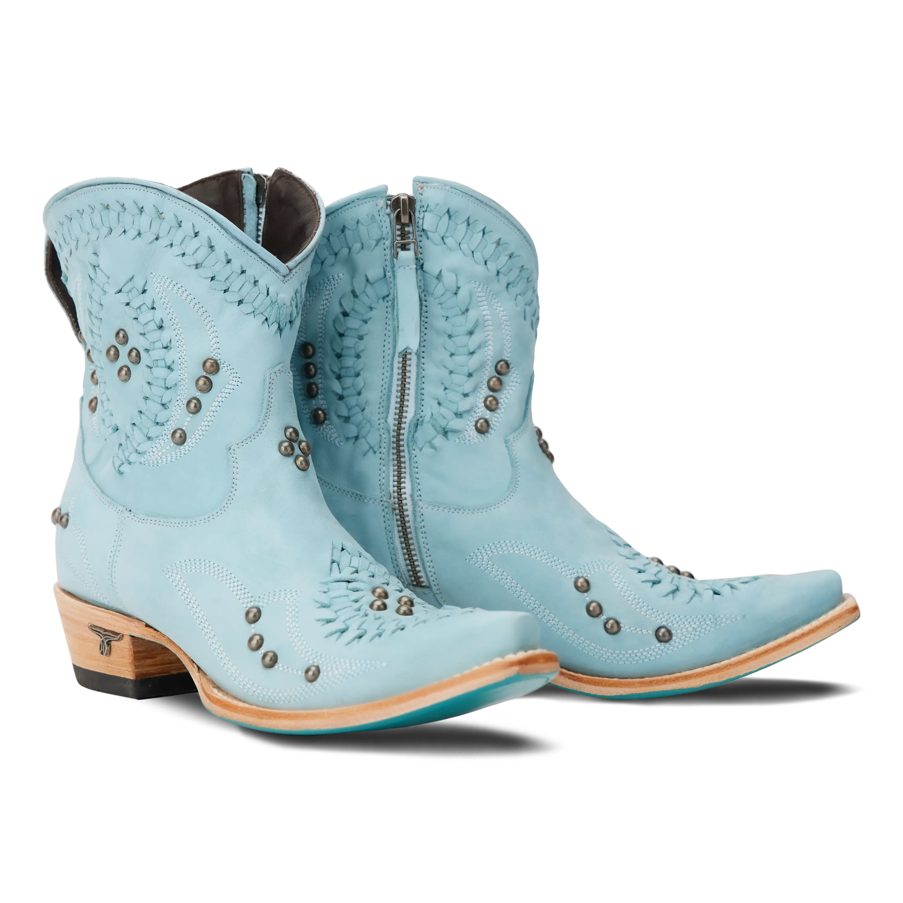 Cossette Bootie - Powder Blue Ladies Bootie Western Fashion by Lane