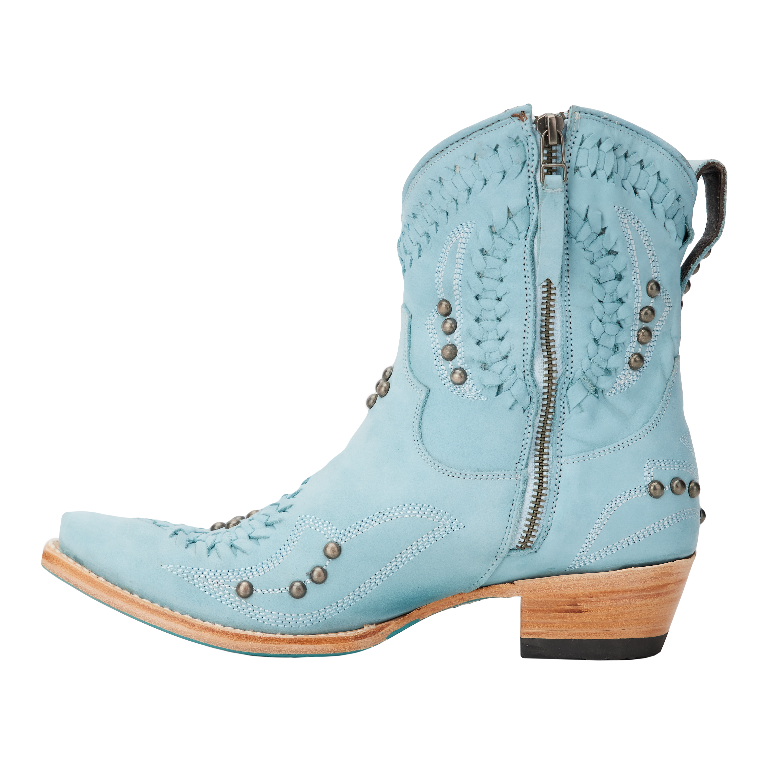 Cossette Bootie - Powder Blue Ladies Bootie Western Fashion by Lane