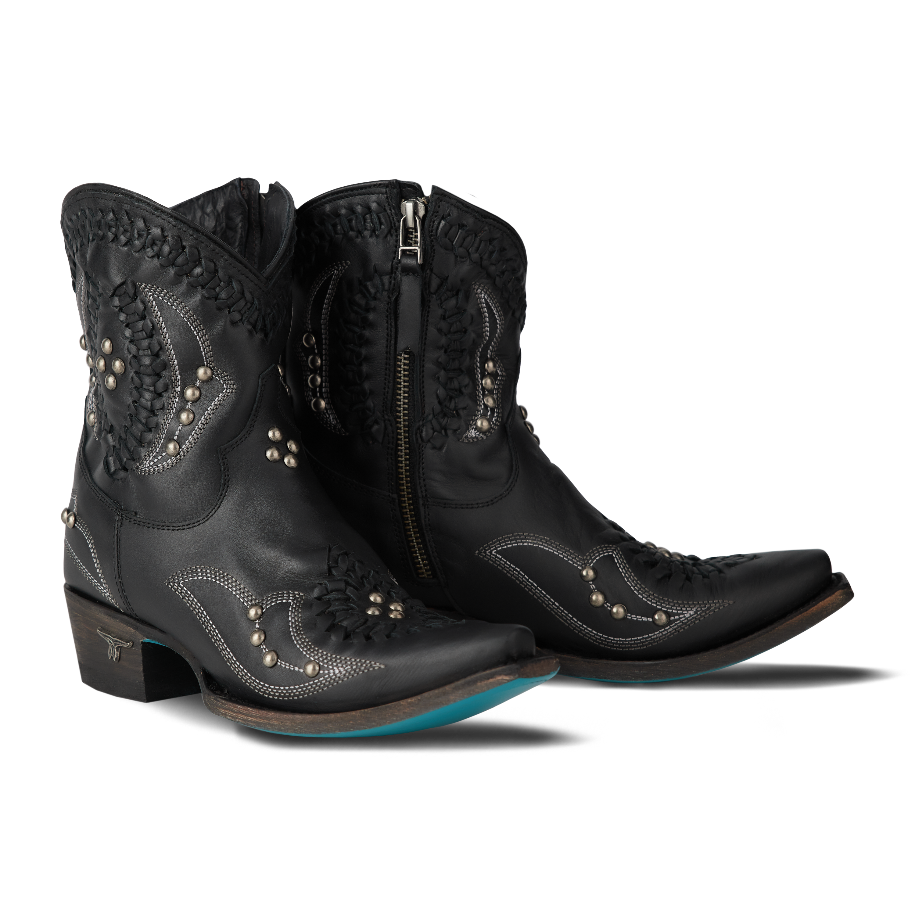 Cossette Bootie - Jet Black Ladies Bootie Western Fashion by Lane