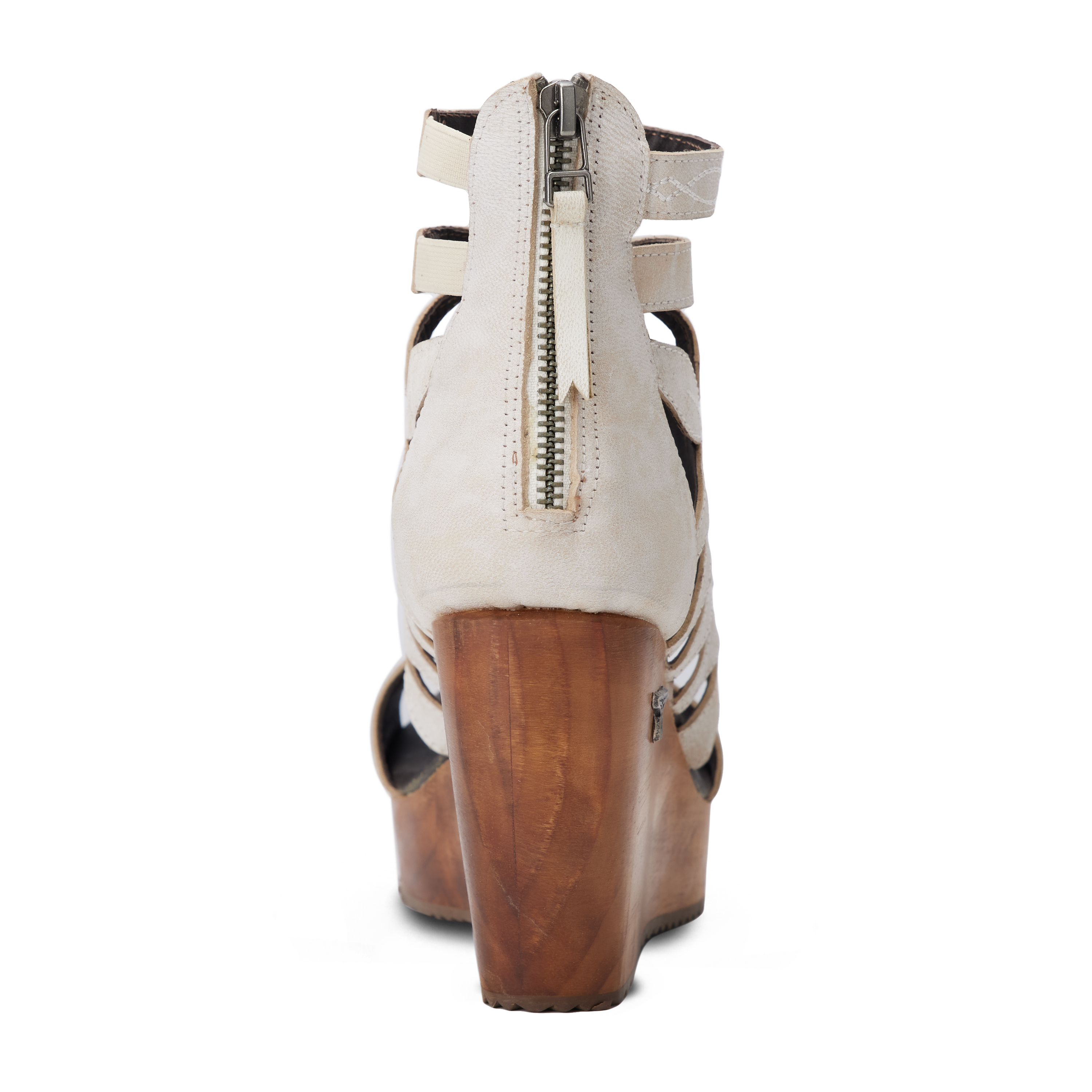 Becca Wedge - Ceramic Crackle Wedge Western Fashion by Lane