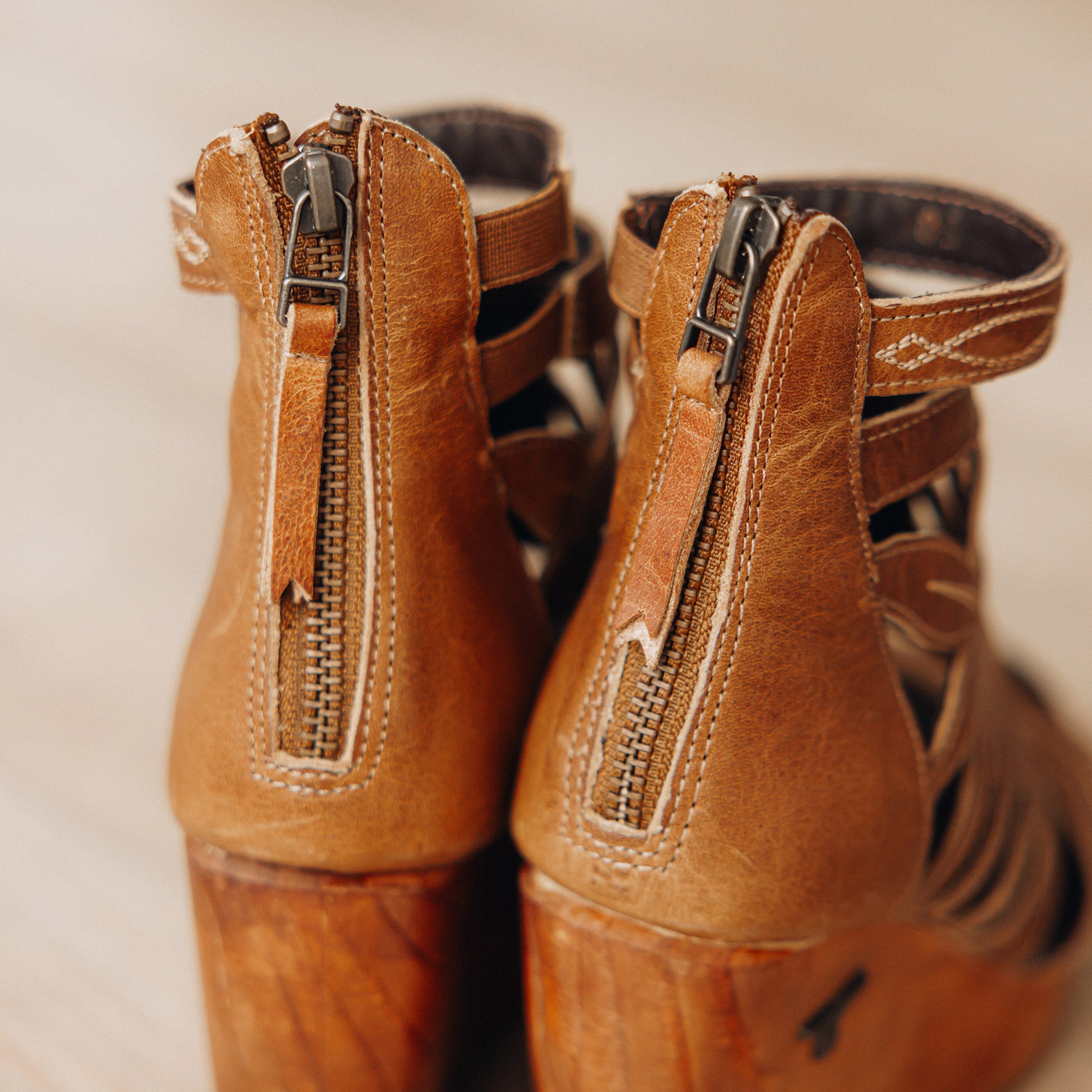 Becca Wedge - Desert Clay Wedge Western Fashion by Lane