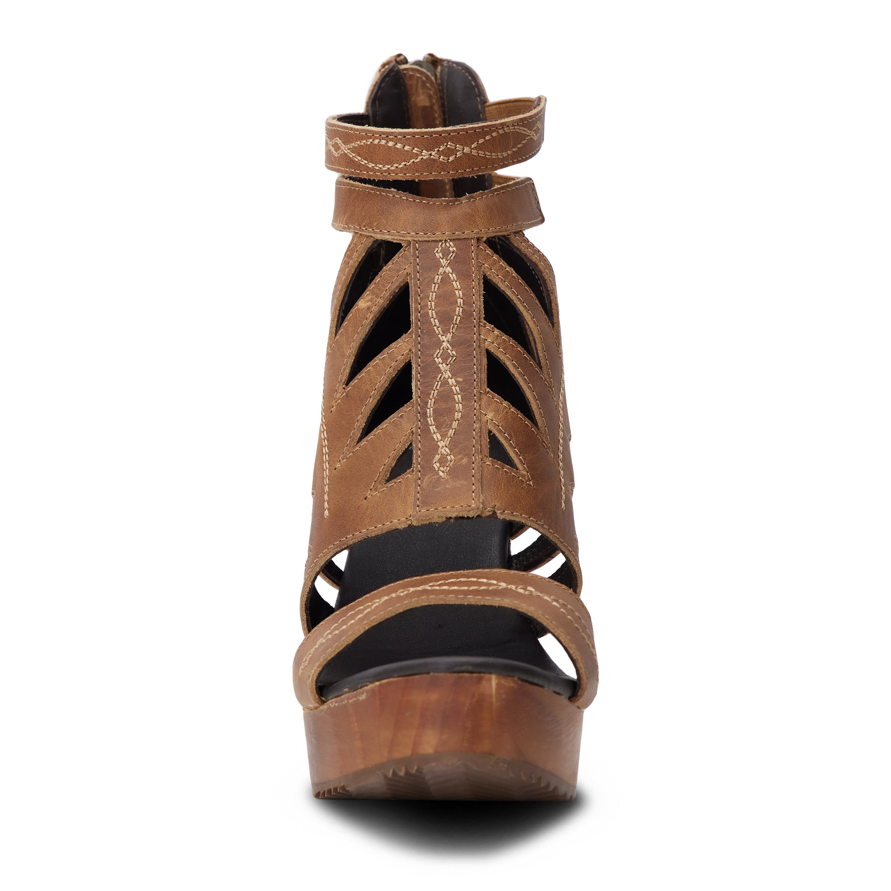 Becca Wedge - Desert Clay Wedge Western Fashion by Lane