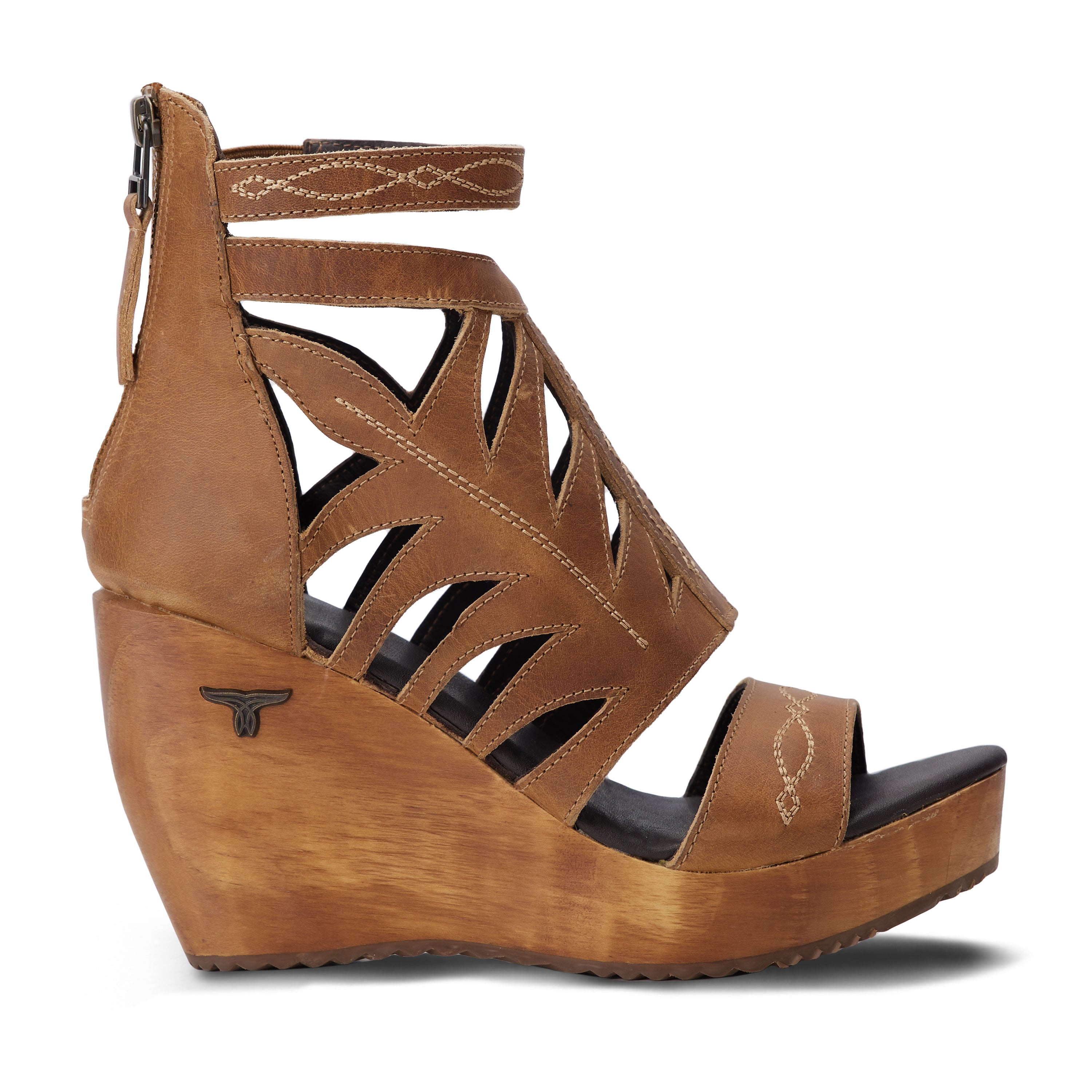 Becca Wedge - Desert Clay Wedge Western Fashion by Lane