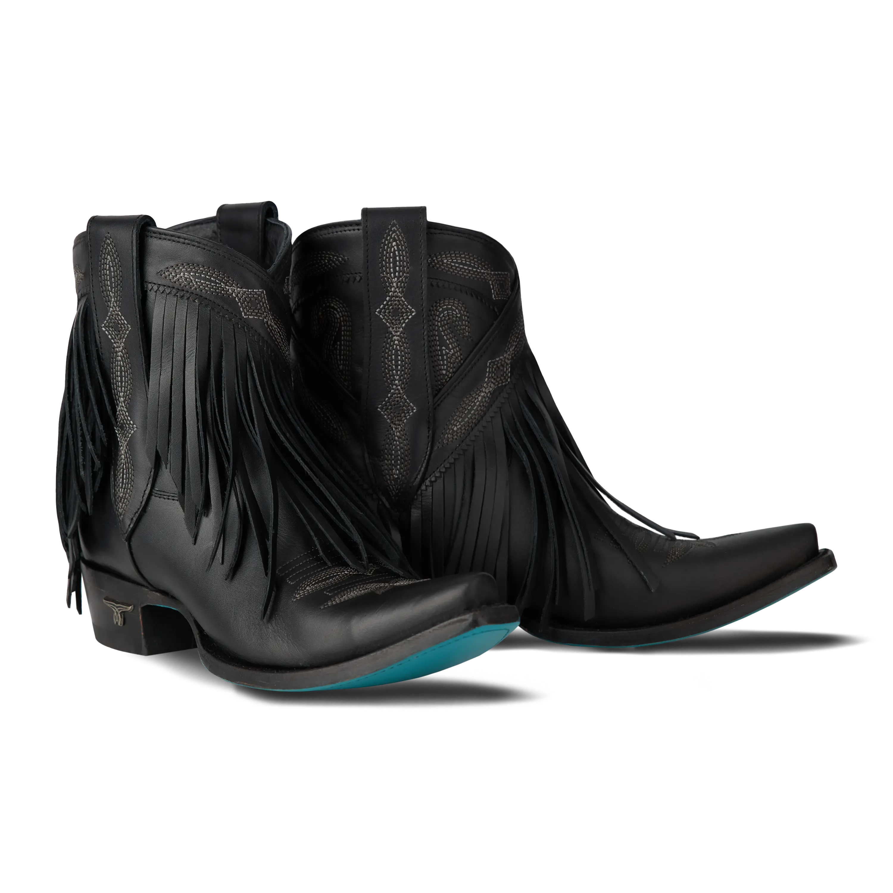 Senita Falls Bootie - Jet Black **Final Sale** Ladies Bootie Jet Black Western Fashion by Lane