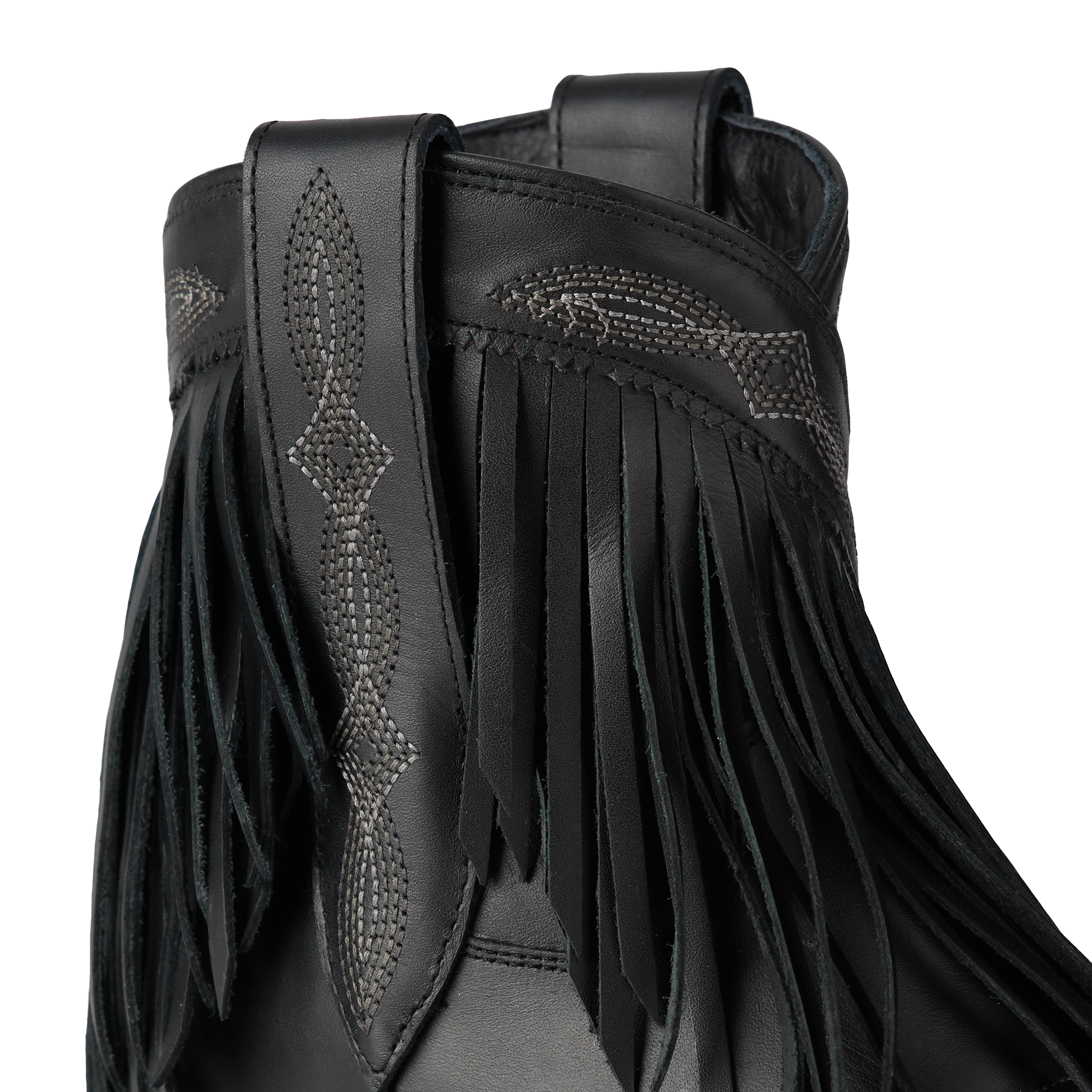 Senita Falls Bootie - Jet Black Ladies Bootie Western Fashion by Lane