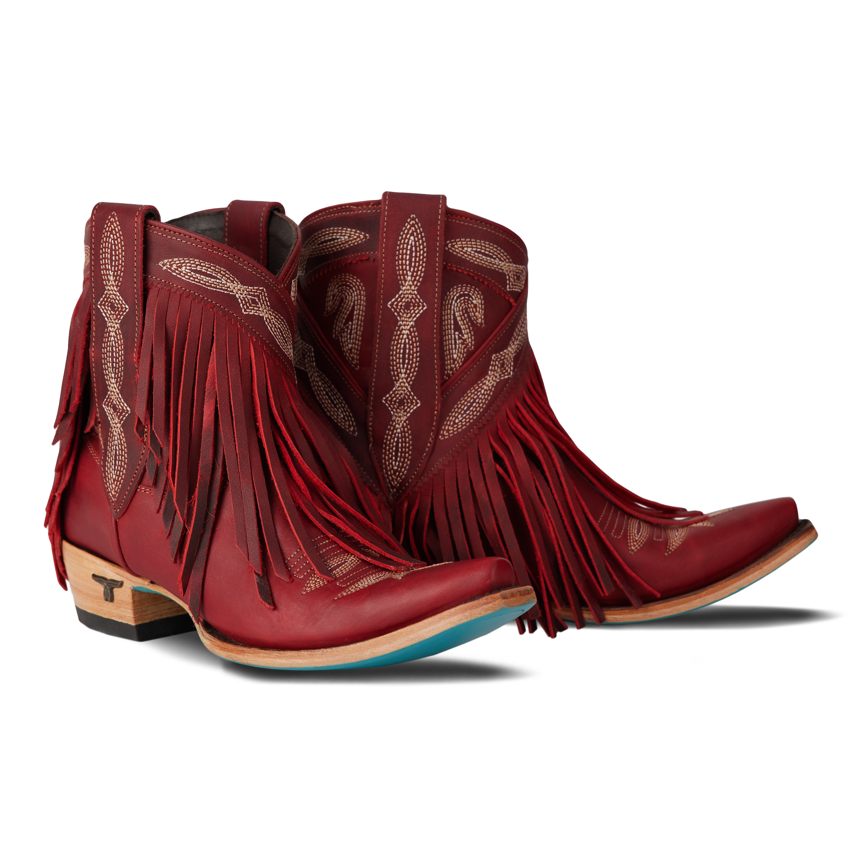 Senita Falls Bootie - Smoldering Ruby Ladies Bootie Smoldering Ruby Western Fashion by Lane