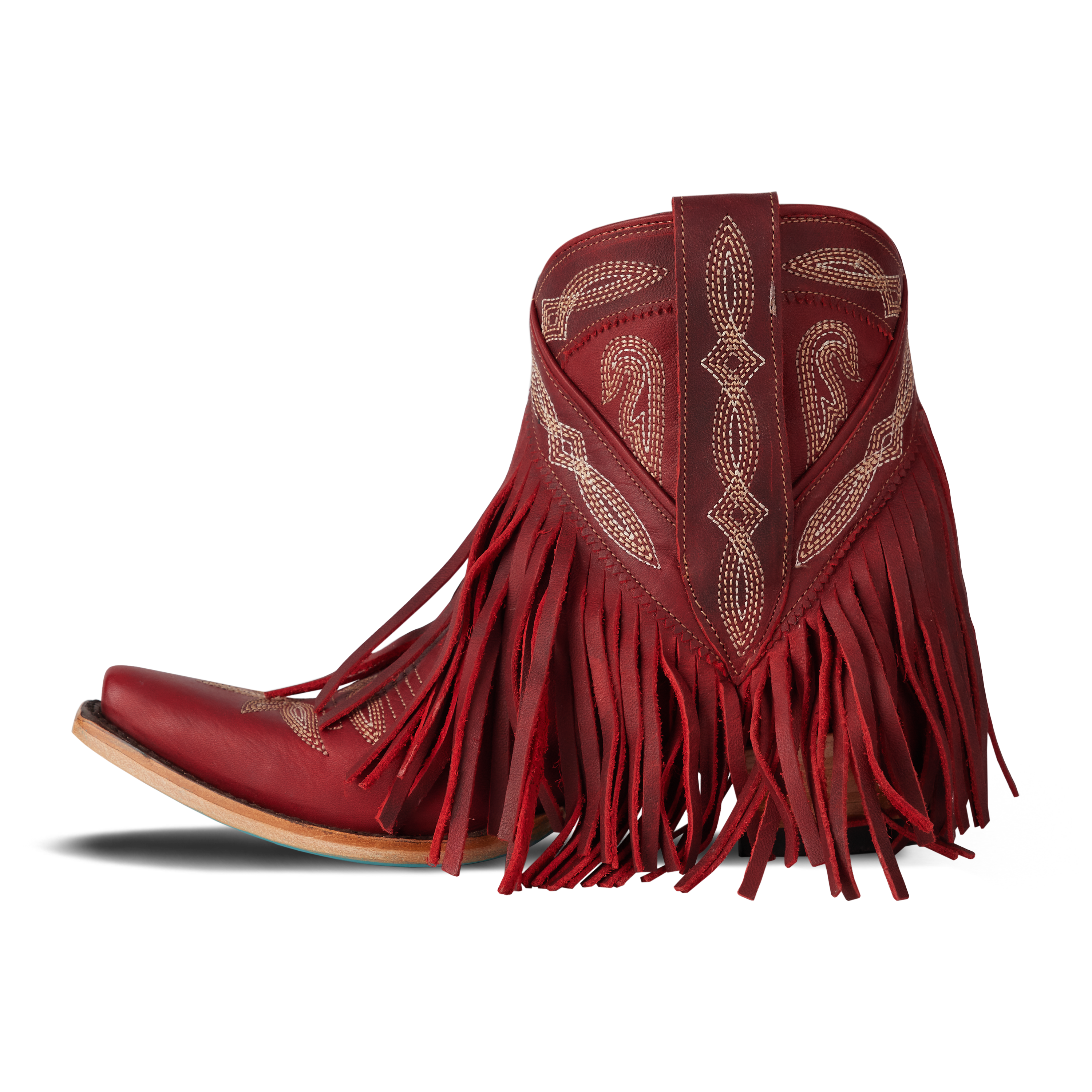 Senita Falls Bootie - Smoldering Ruby Ladies Bootie Western Fashion by Lane