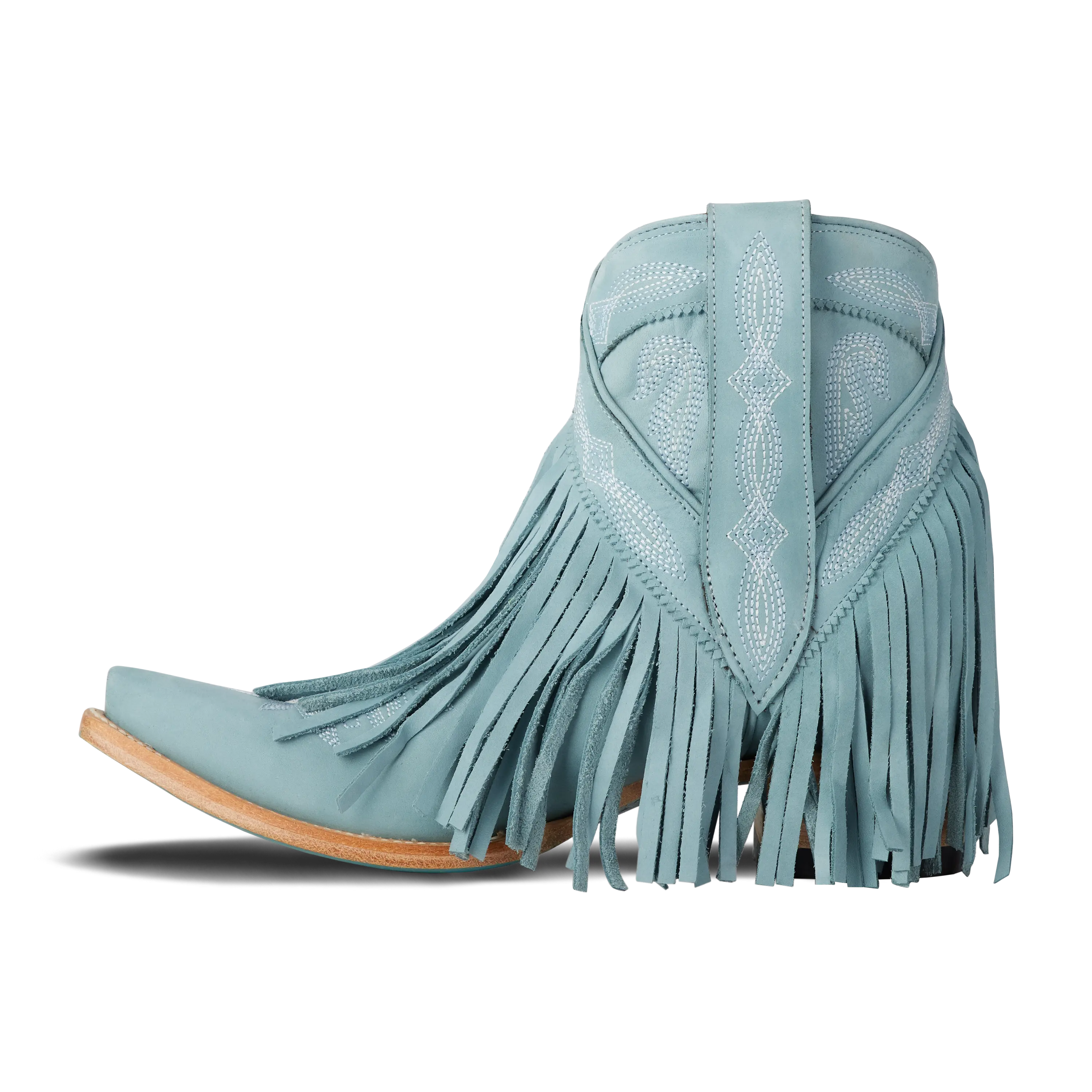 Senita Falls Bootie - Powder Blue **Final Sale** Ladies Bootie Western Fashion by Lane