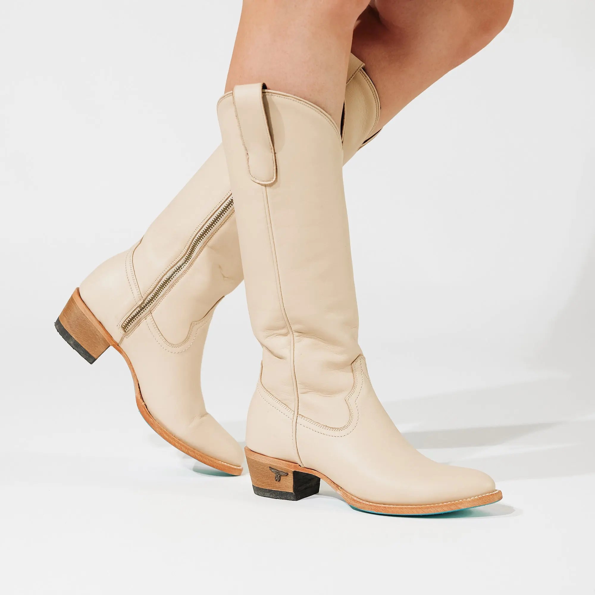 Plain Jane Boot - Pale Ivory Ladies Boot Western Fashion by Lane