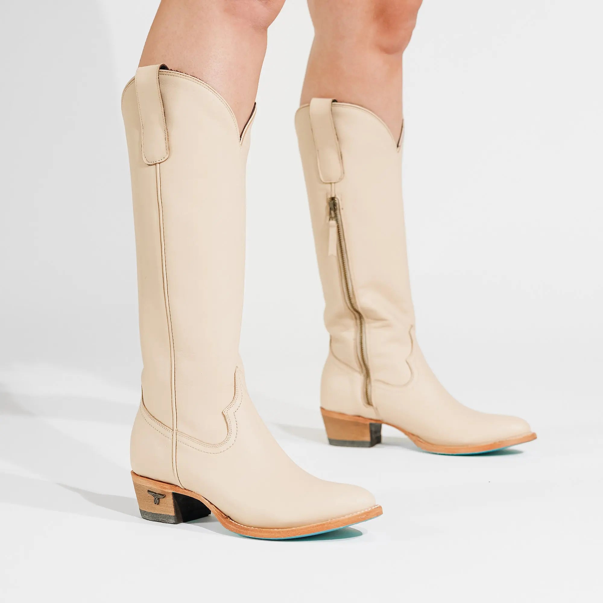 Plain Jane Boot - Pale Ivory **Final Sale** Ladies Boot Western Fashion by Lane