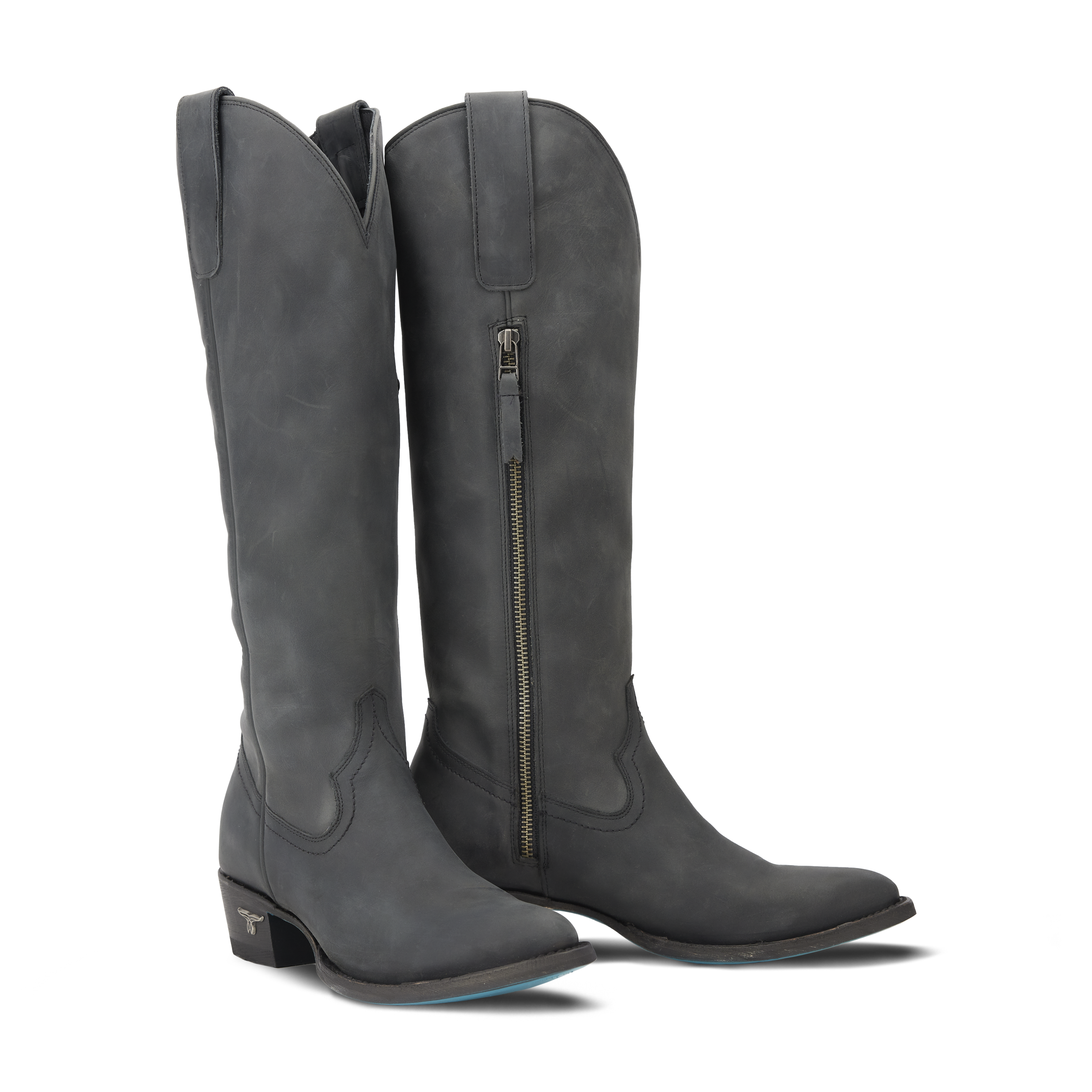 Plain Jane Boot - Matte Black Ladies Boot Matte Black Western Fashion by Lane