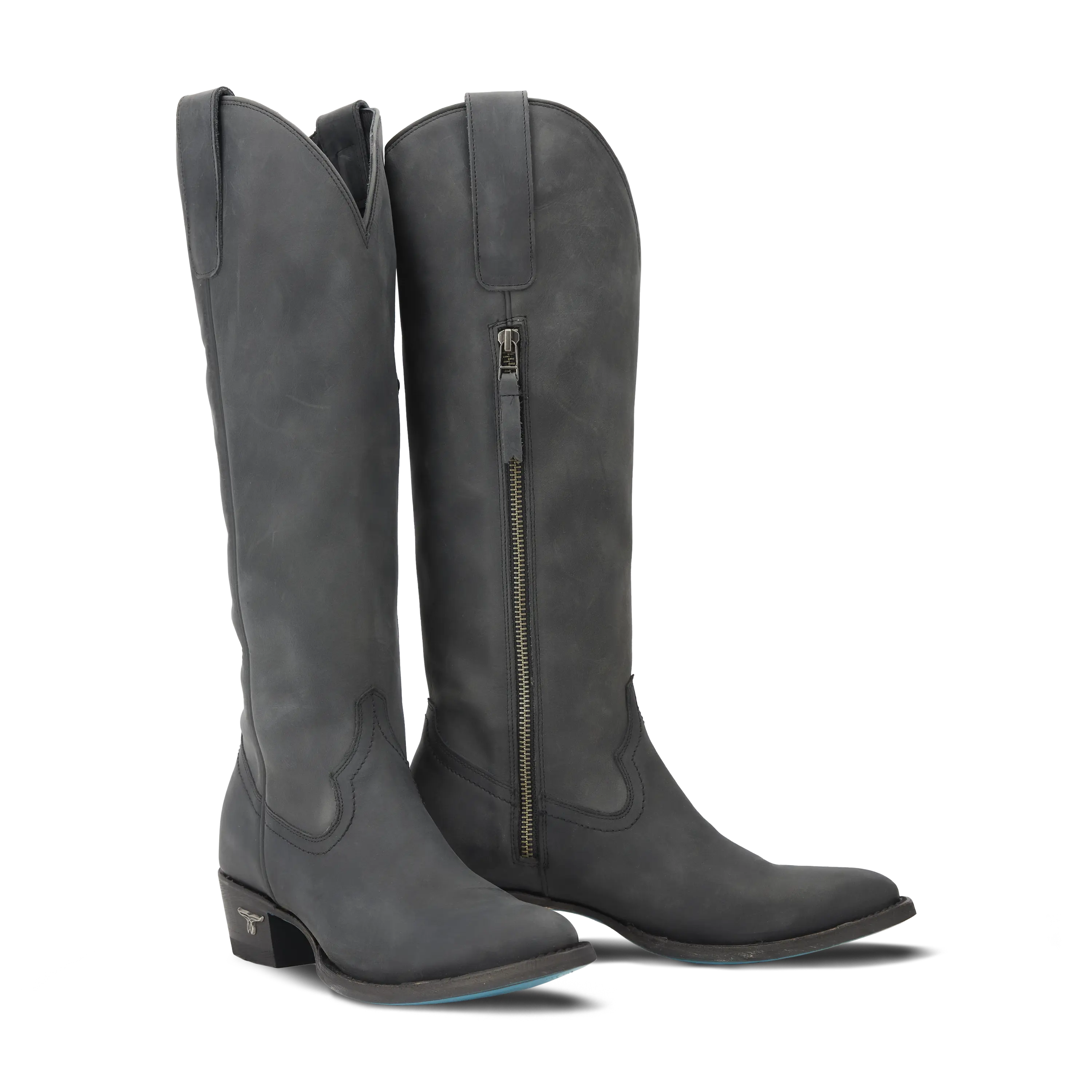 Plain Jane Boot - Matte Black Ladies Boot Matte Black Western Fashion by Lane