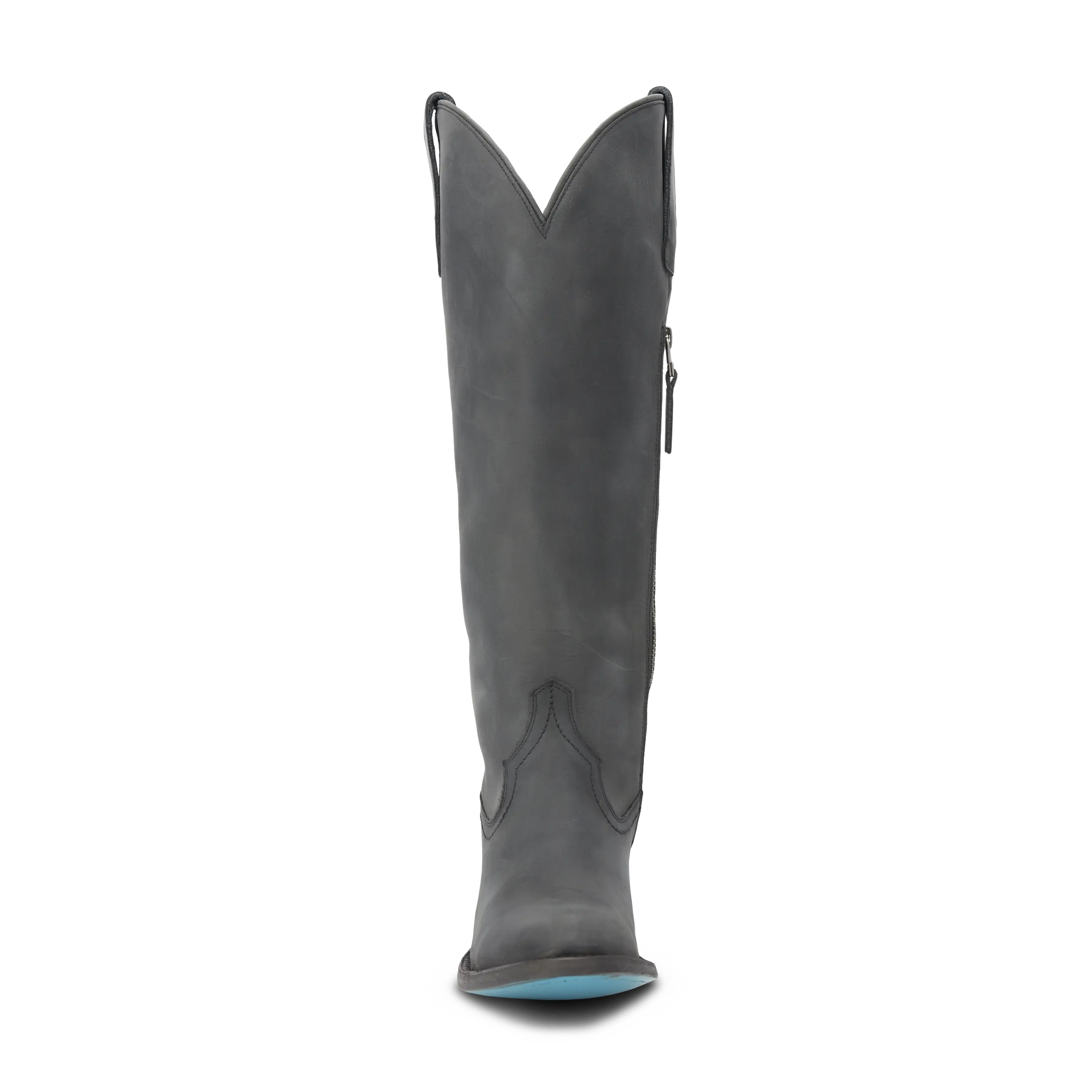 Plain Jane Boot - Matte Black Ladies Boot Western Fashion by Lane