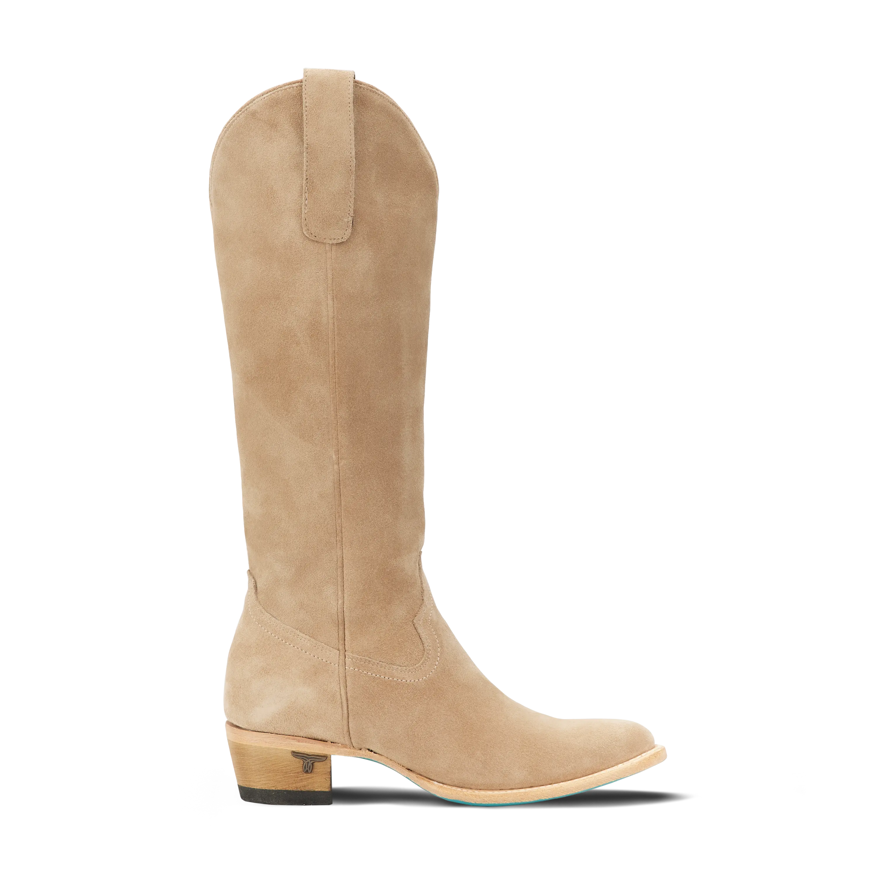 Plain Jane Boot - Latte Suede Ladies Boot Western Fashion by Lane