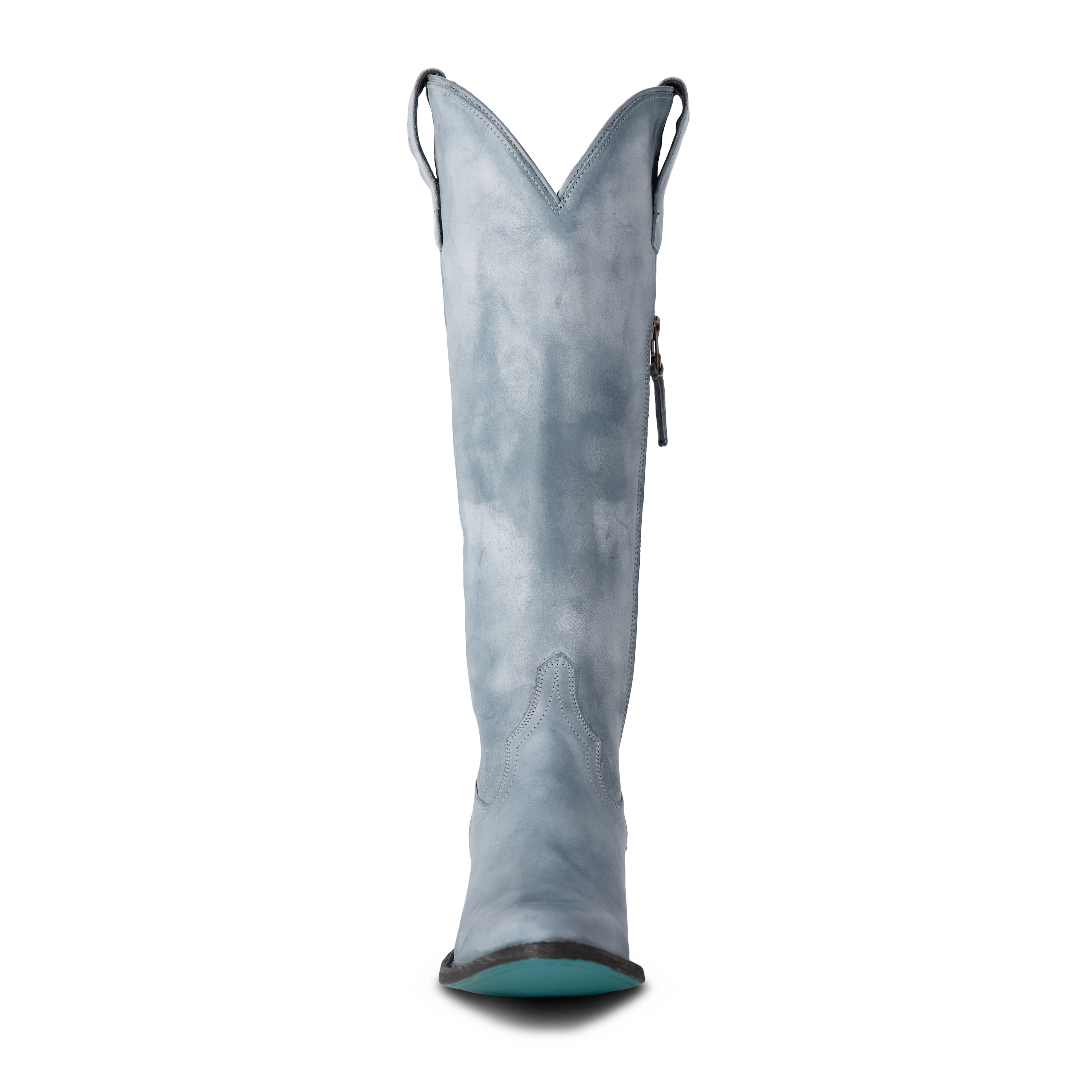 Plain Jane Boot - Washed Denim Ladies Boot Western Fashion by Lane