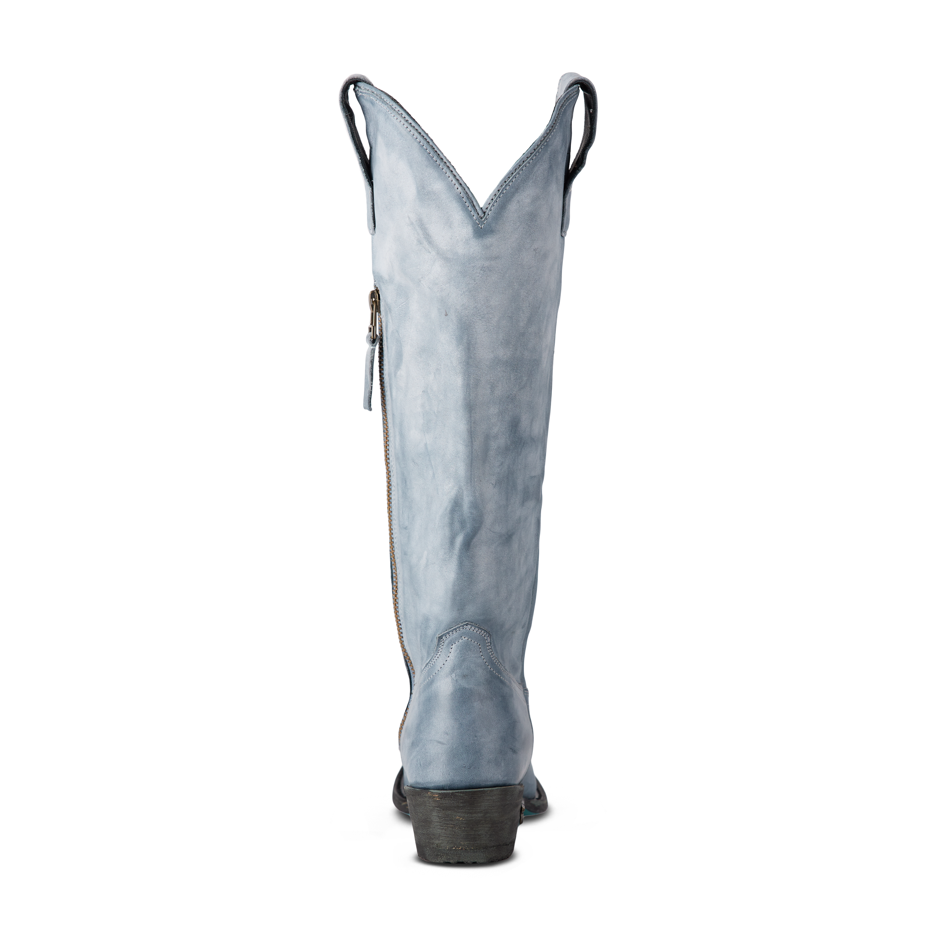 Plain Jane Boot - Washed Denim Ladies Boot Western Fashion by Lane