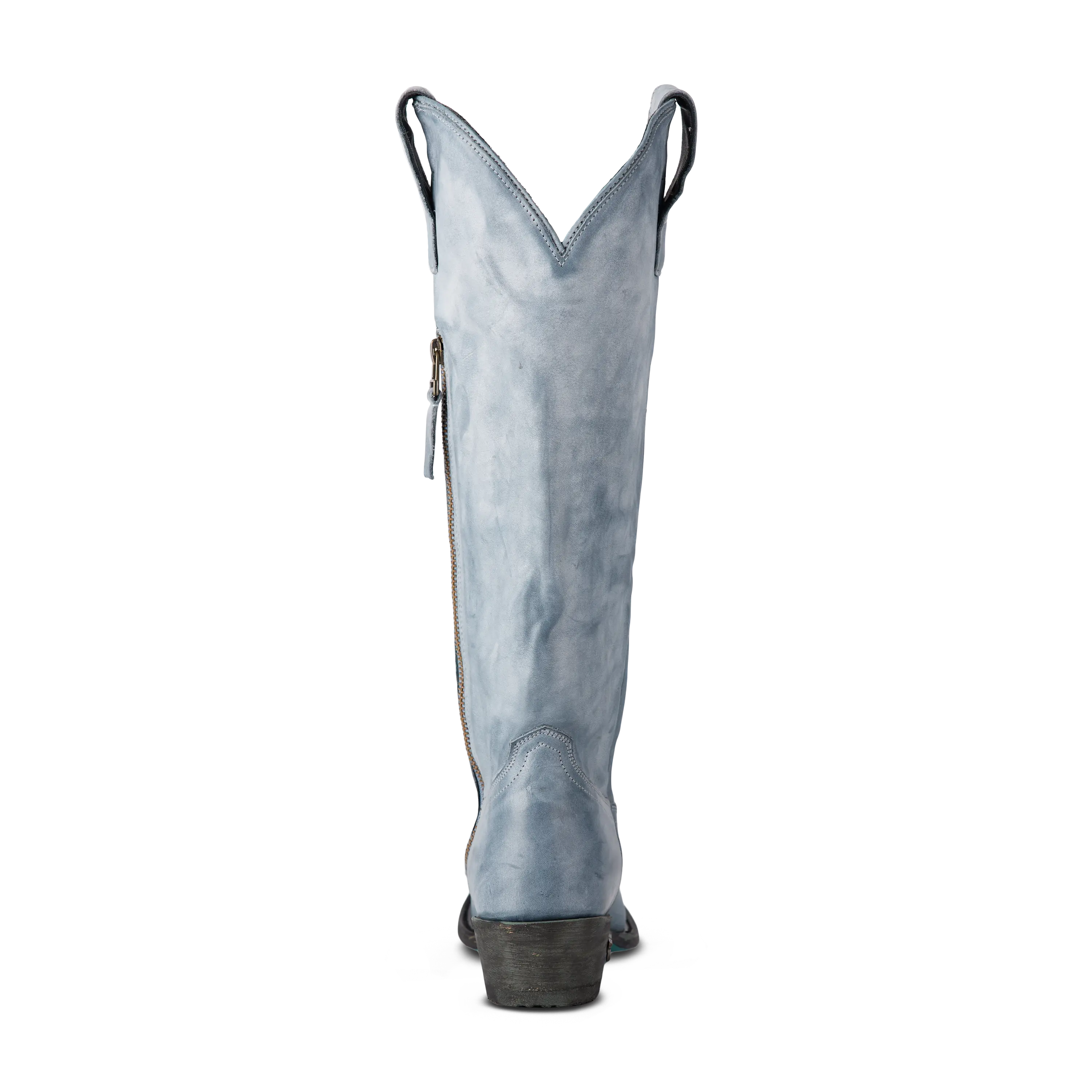 Plain Jane Boot - Washed Denim Ladies Boot Western Fashion by Lane
