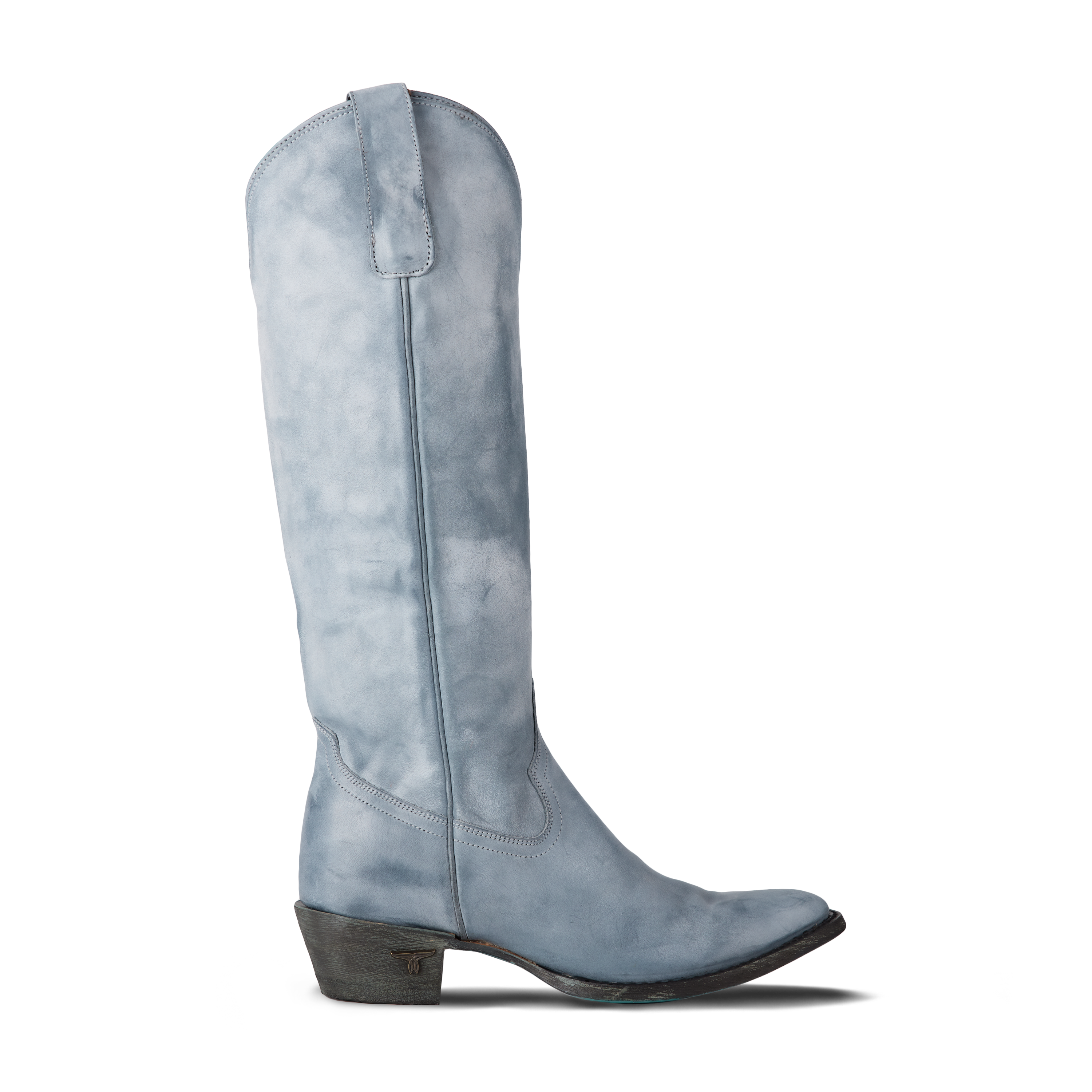 Plain Jane Boot - Washed Denim Ladies Boot Western Fashion by Lane