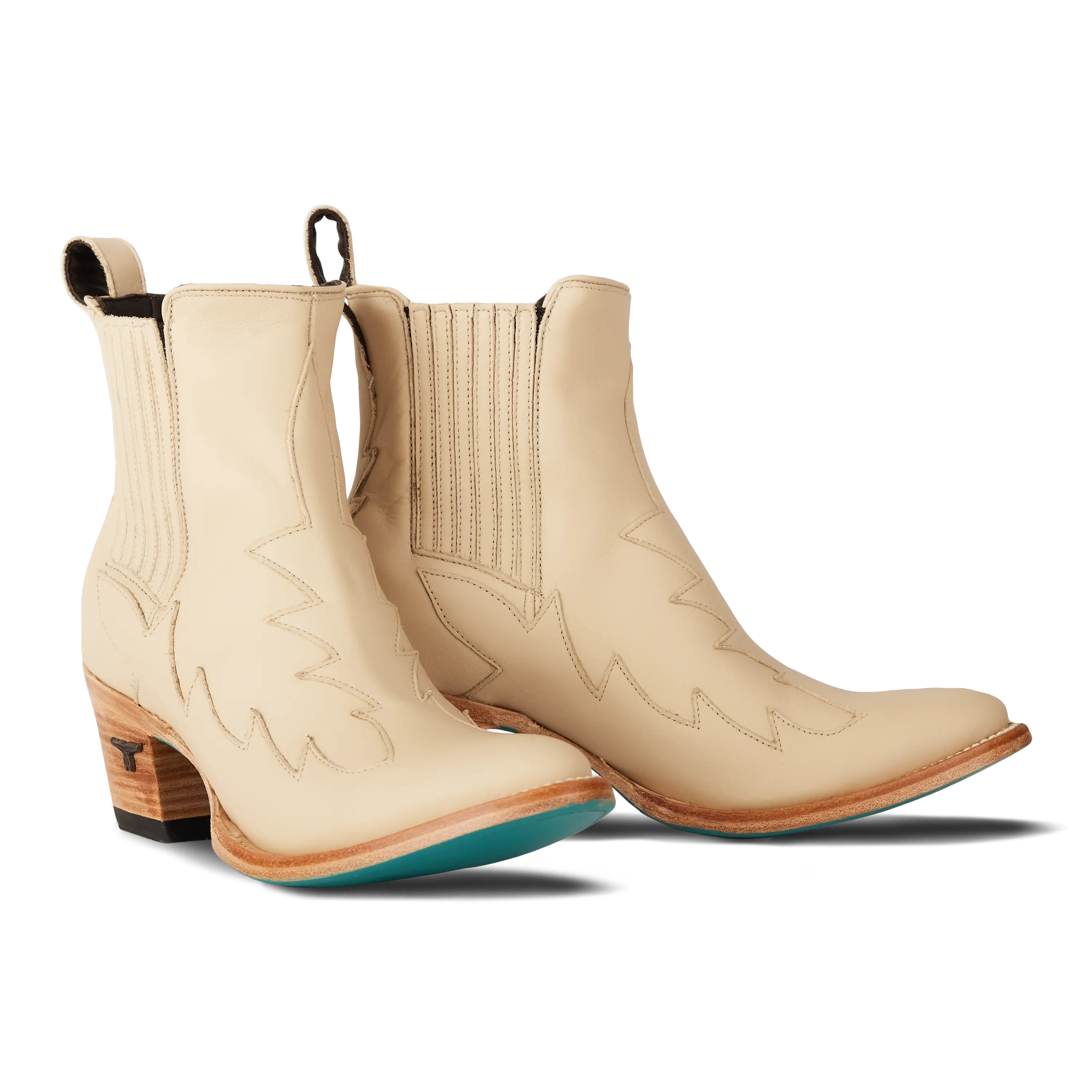 Western Chelsea Bootie - Pale Ivory **Final Sale** Ladies Bootie Pale Ivory Western Fashion by Lane