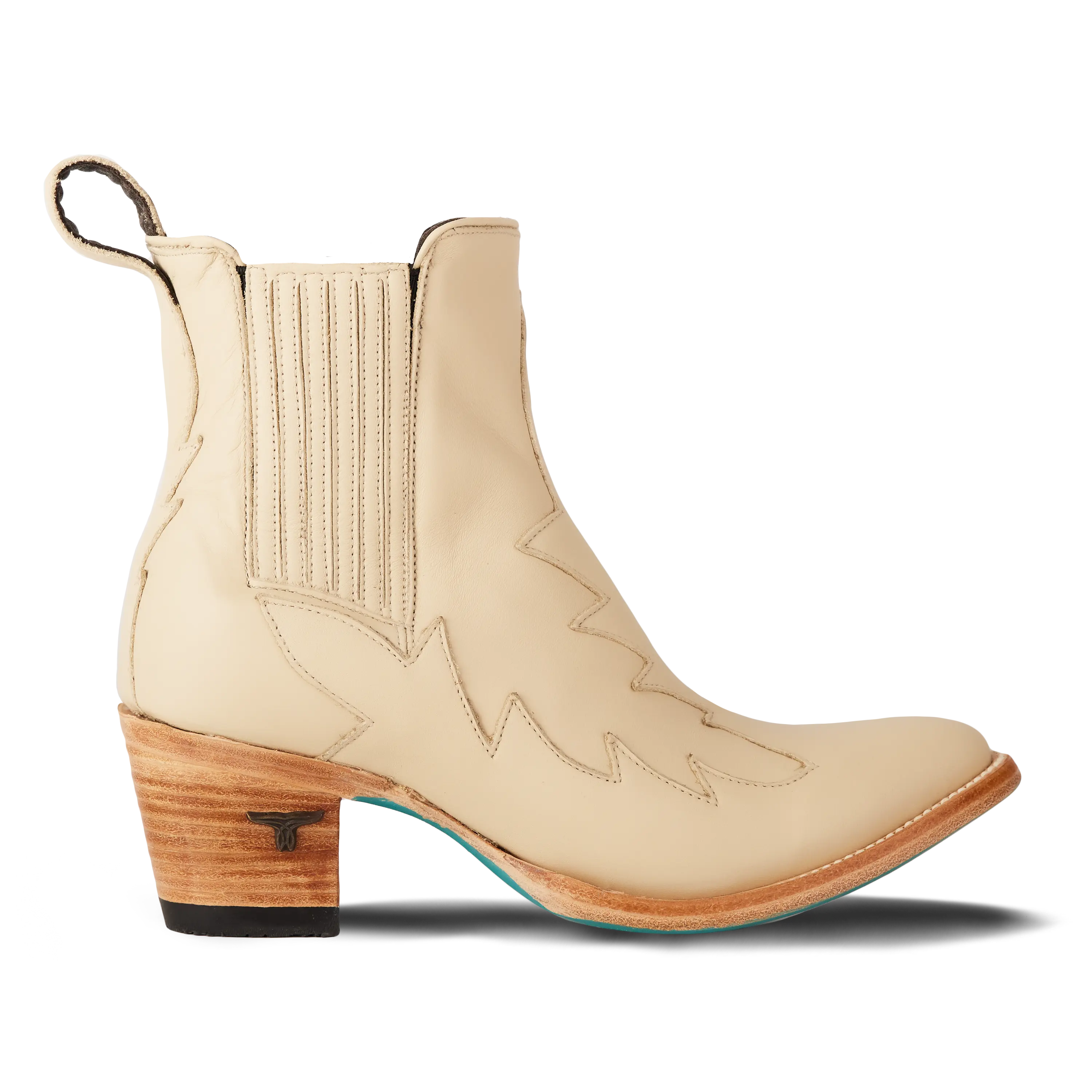 Western Chelsea Bootie - Pale Ivory **Final Sale** Ladies Bootie Western Fashion by Lane