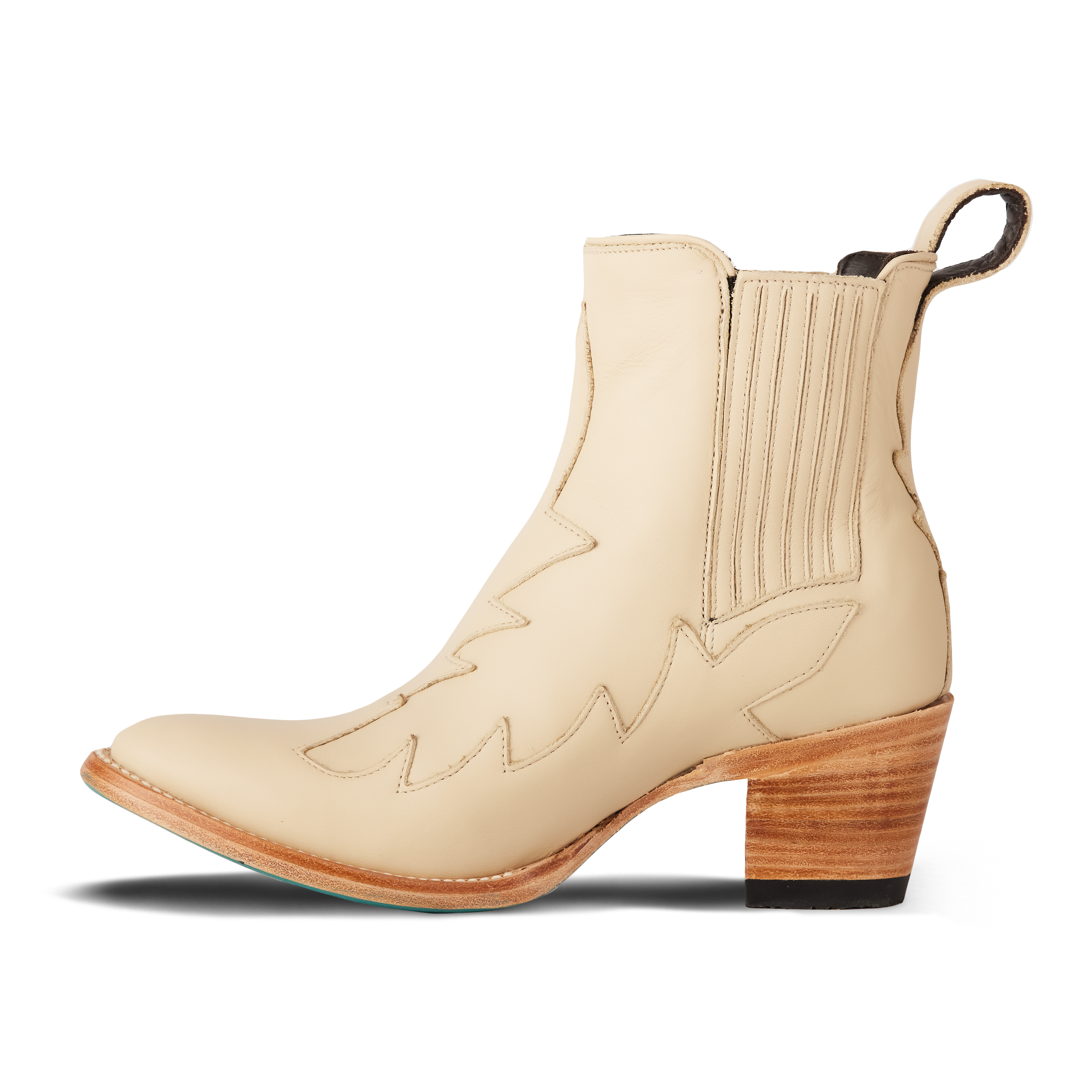 Western Chelsea Bootie - Pale Ivory Ladies Bootie Western Fashion by Lane