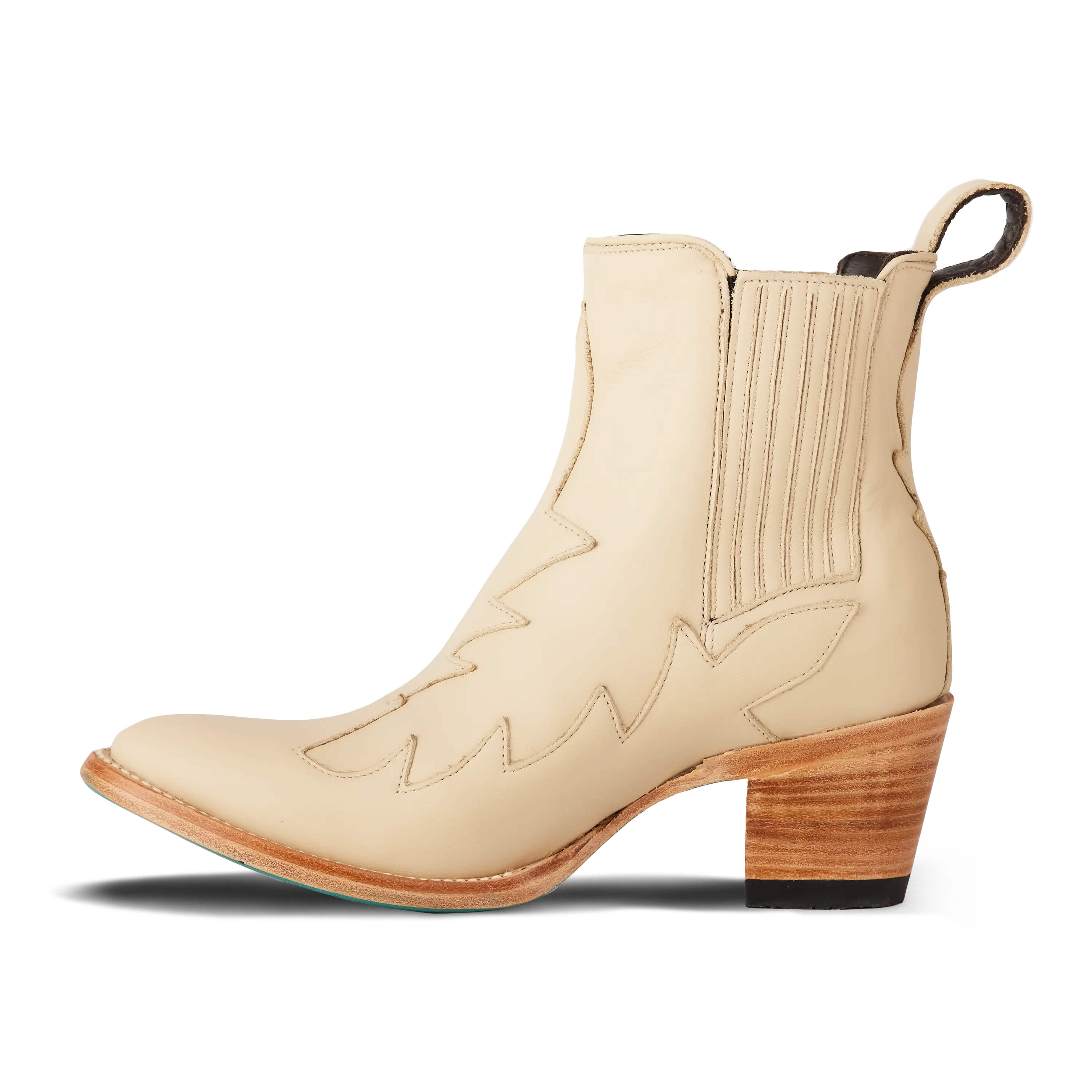 Western Chelsea Bootie - Pale Ivory **Final Sale** Ladies Bootie Western Fashion by Lane