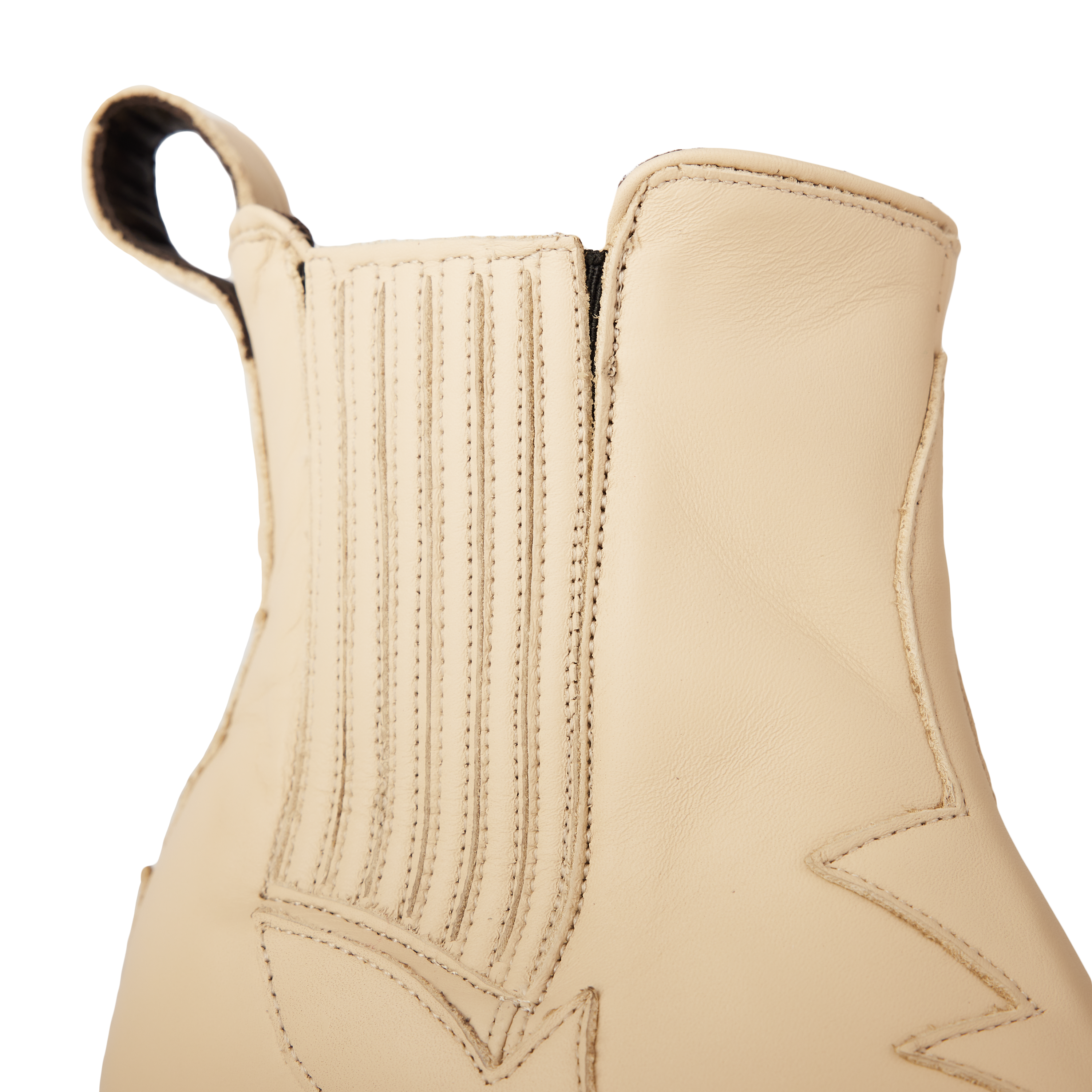 Western Chelsea Bootie - Pale Ivory Ladies Bootie Western Fashion by Lane