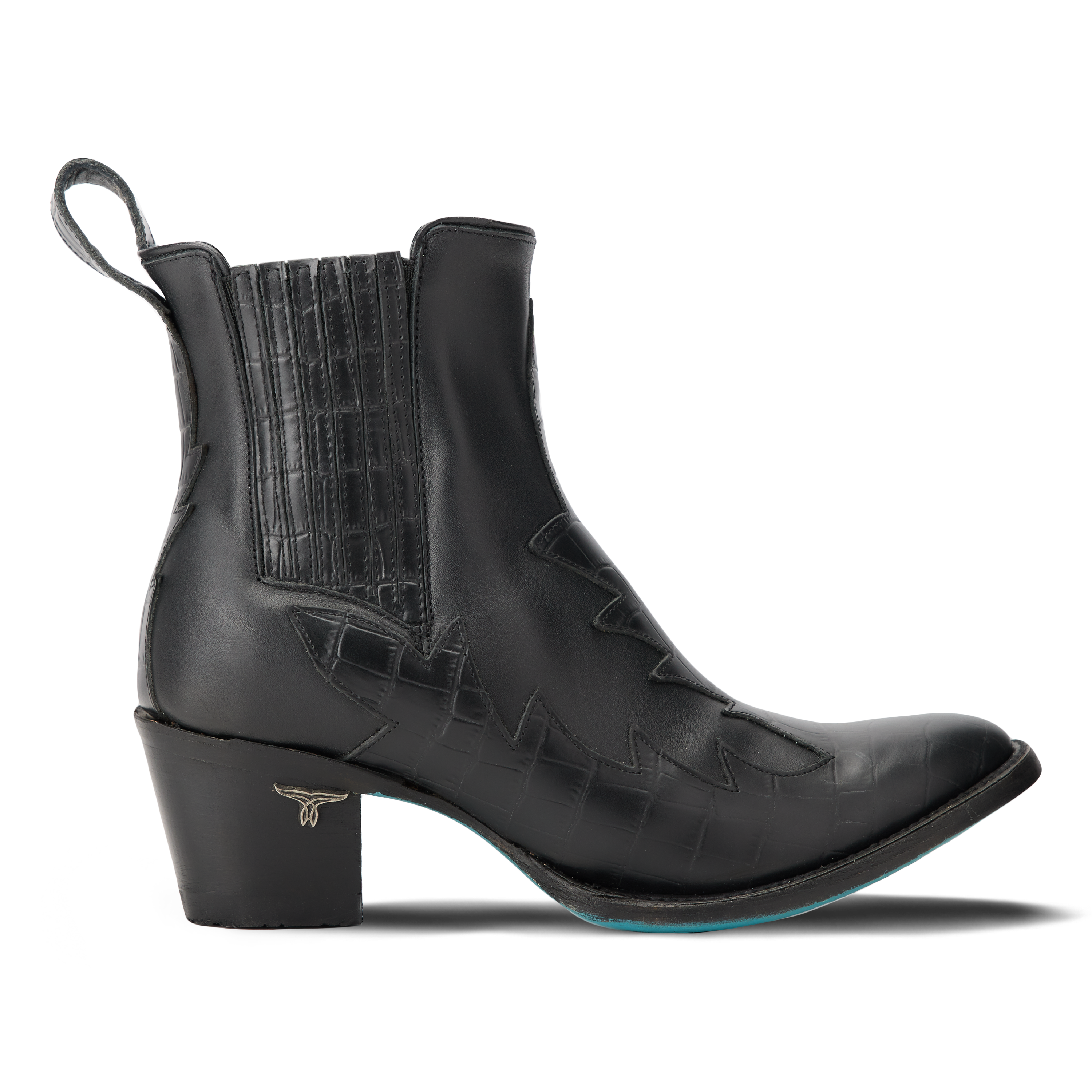 Western Chelsea Bootie - Jet Black Ladies Bootie Western Fashion by Lane