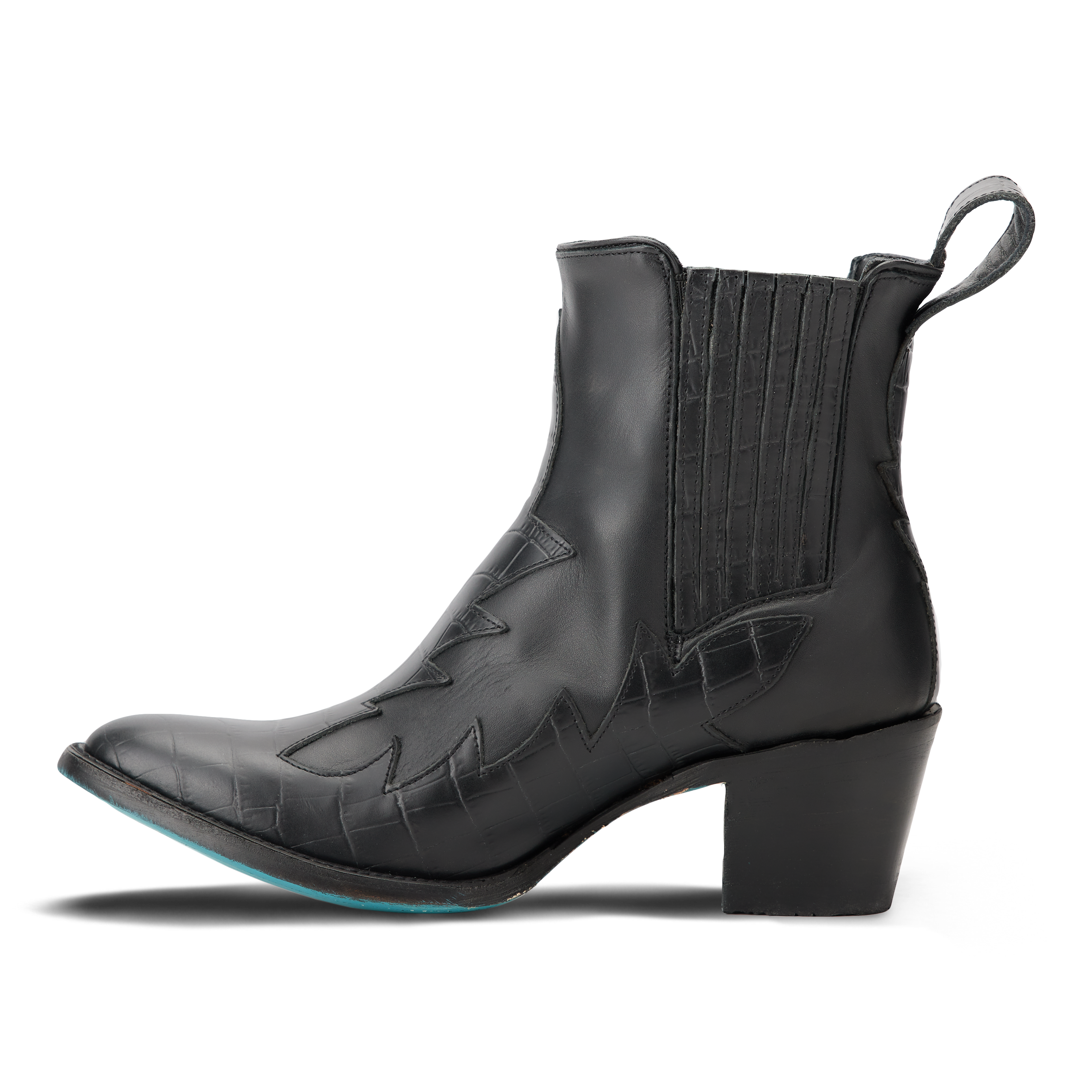 Western Chelsea Bootie - Jet Black Ladies Bootie Western Fashion by Lane