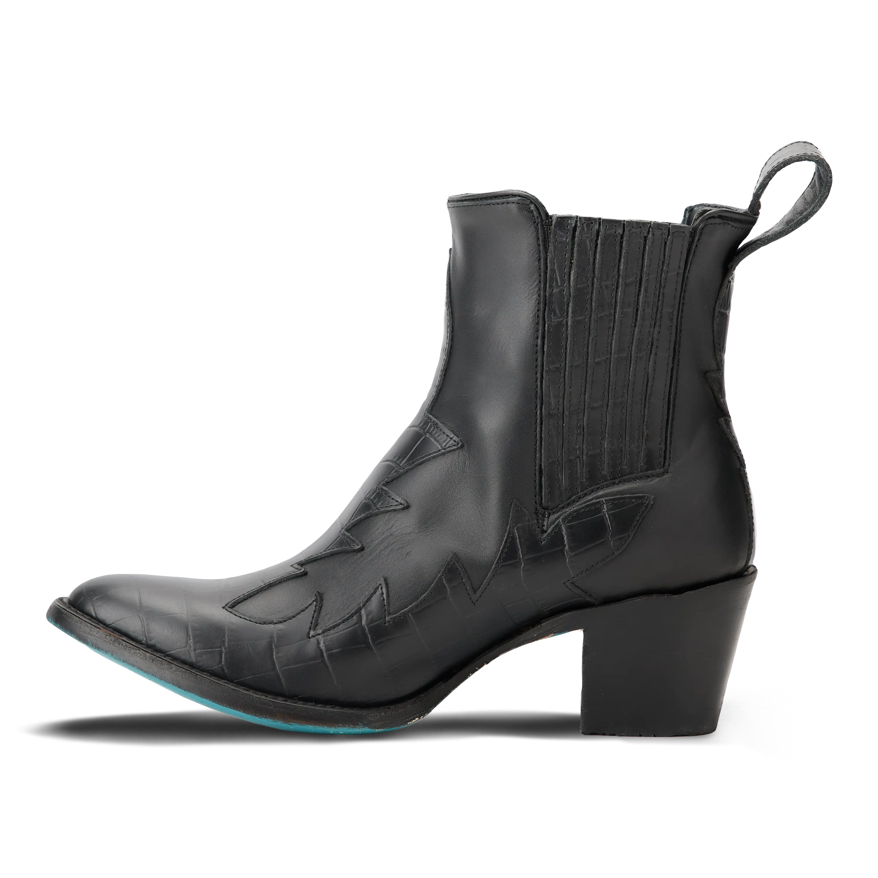 Western Chelsea Bootie - Jet Black **Final Sale** Ladies Bootie Western Fashion by Lane