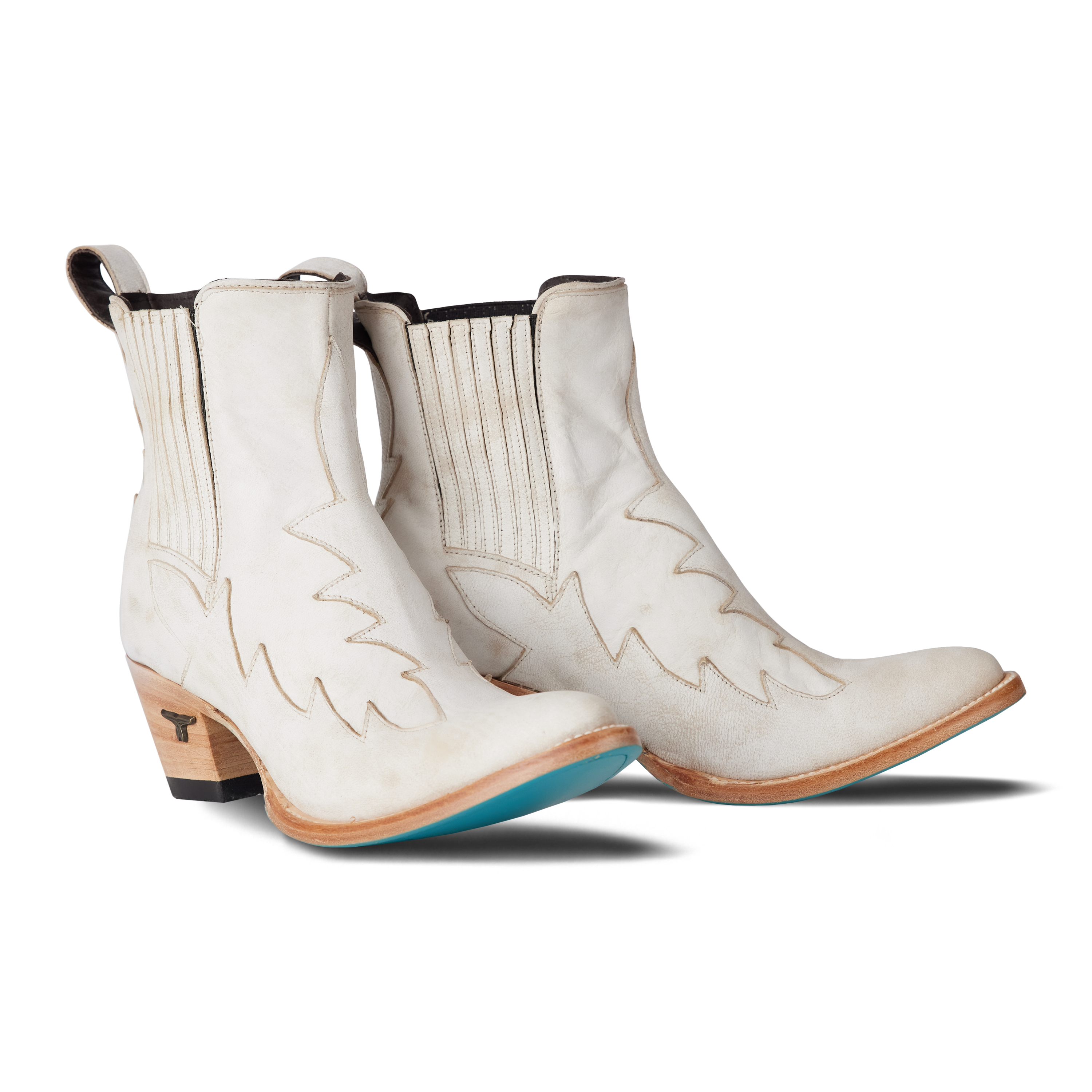 Western Chelsea Bootie - Ceramic Crackle Ladies Bootie Ceramic Crackle Western Fashion by Lane