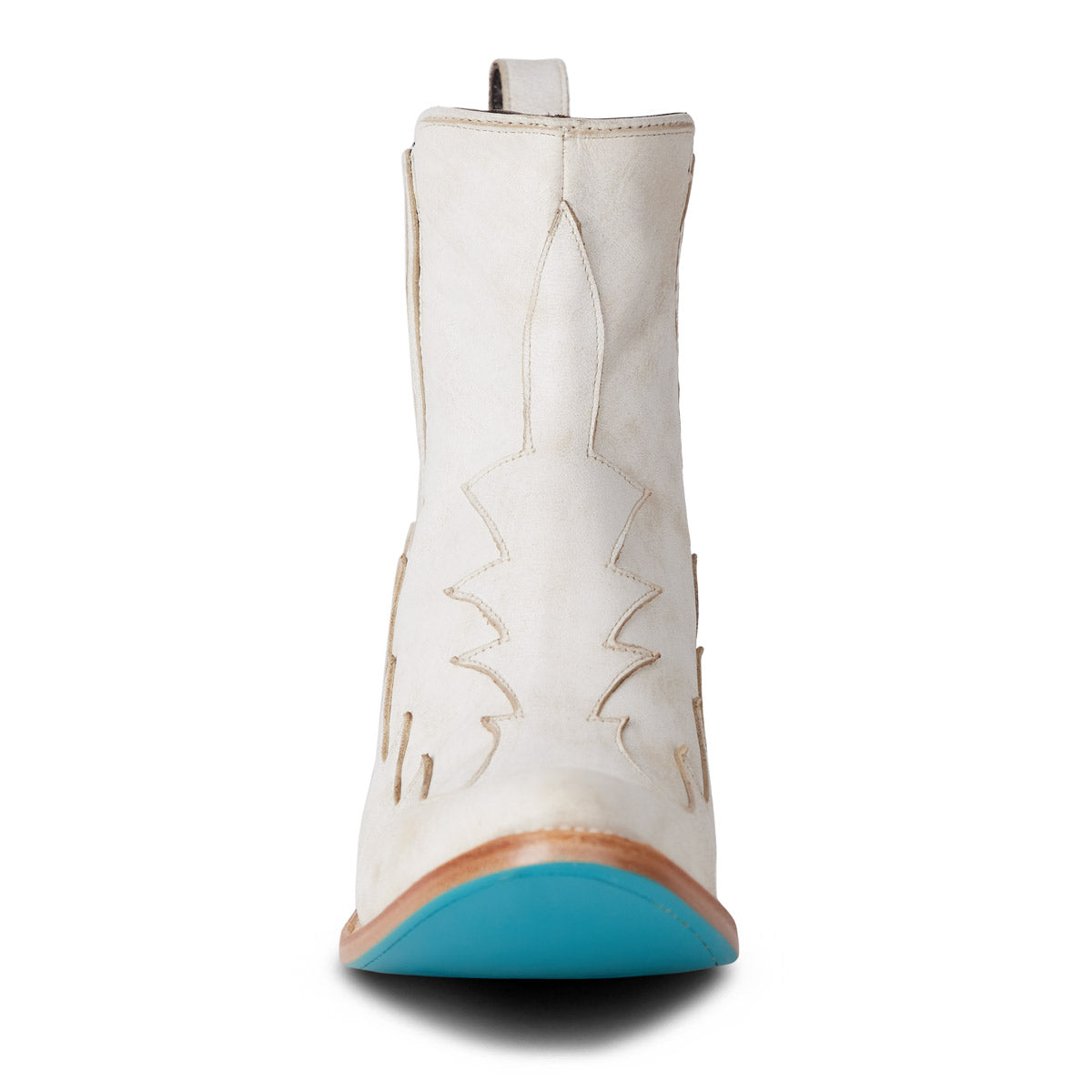 Western Chelsea Bootie - Ceramic Crackle Ladies Bootie Western Fashion by Lane