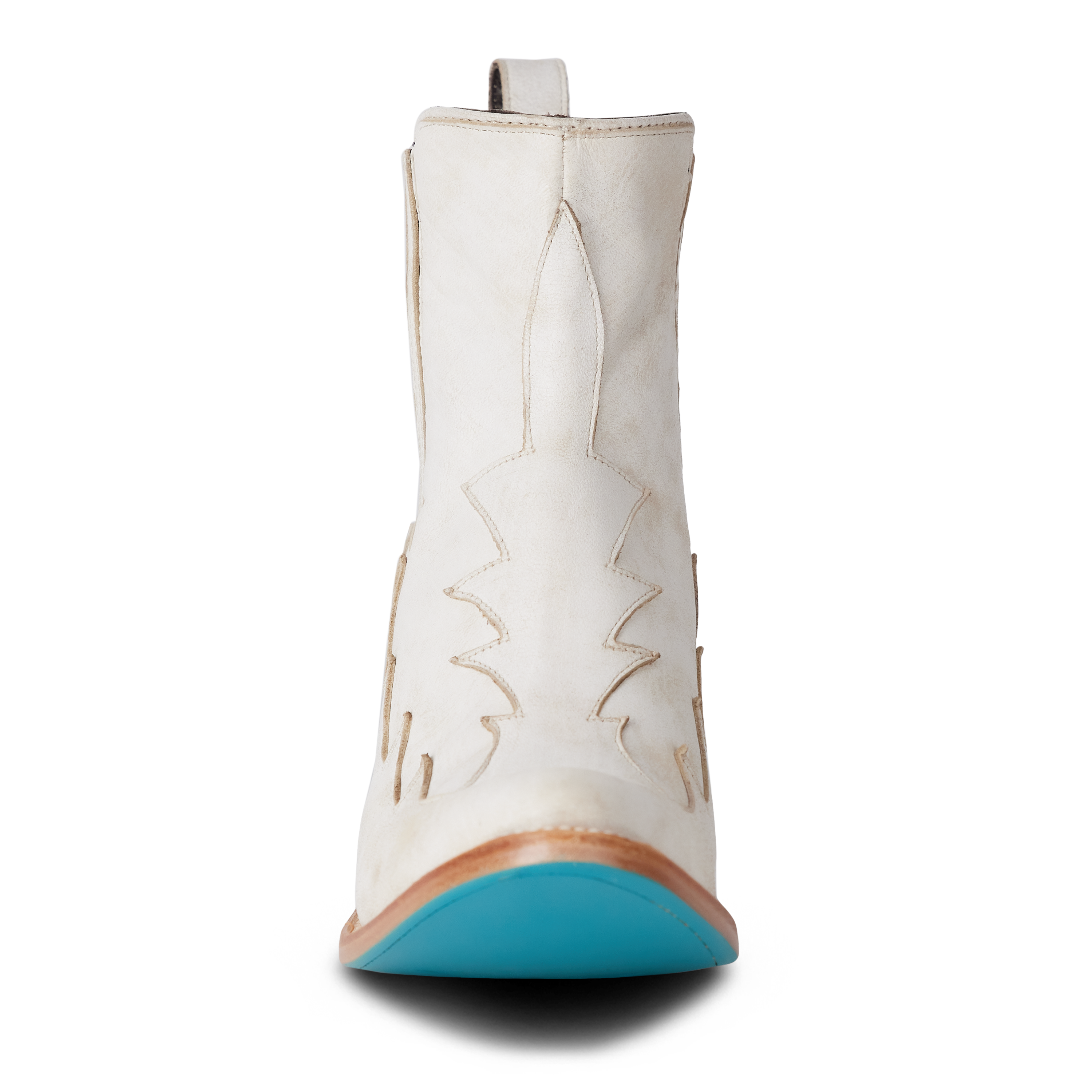 Western Chelsea Bootie - Ceramic Crackle Ladies Bootie Western Fashion by Lane