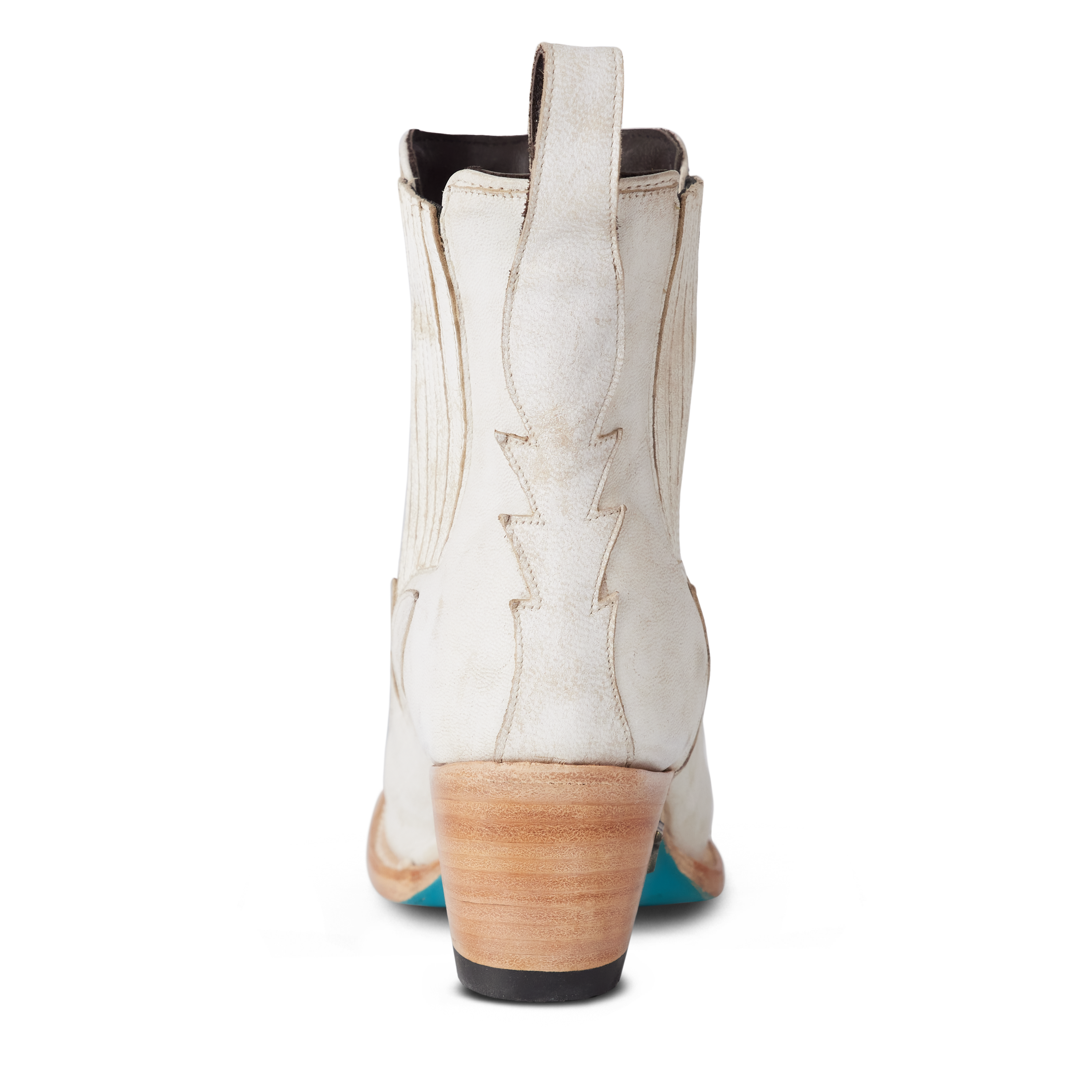 Western Chelsea Bootie - Ceramic Crackle Ladies Bootie Western Fashion by Lane