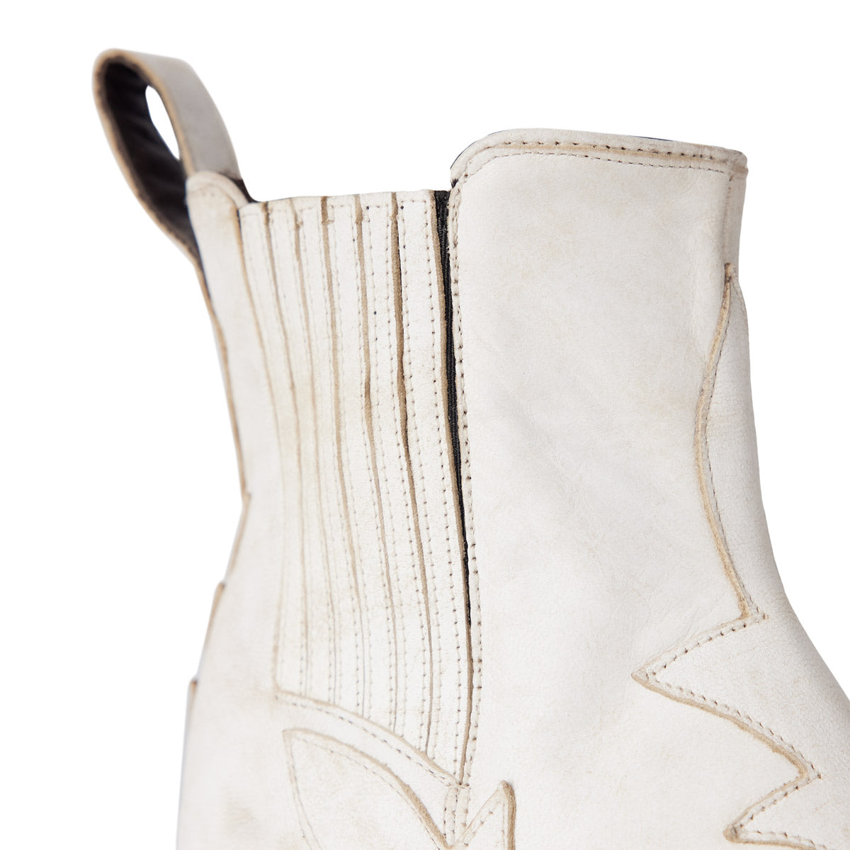 Western Chelsea Bootie - Ceramic Crackle Ladies Bootie Western Fashion by Lane