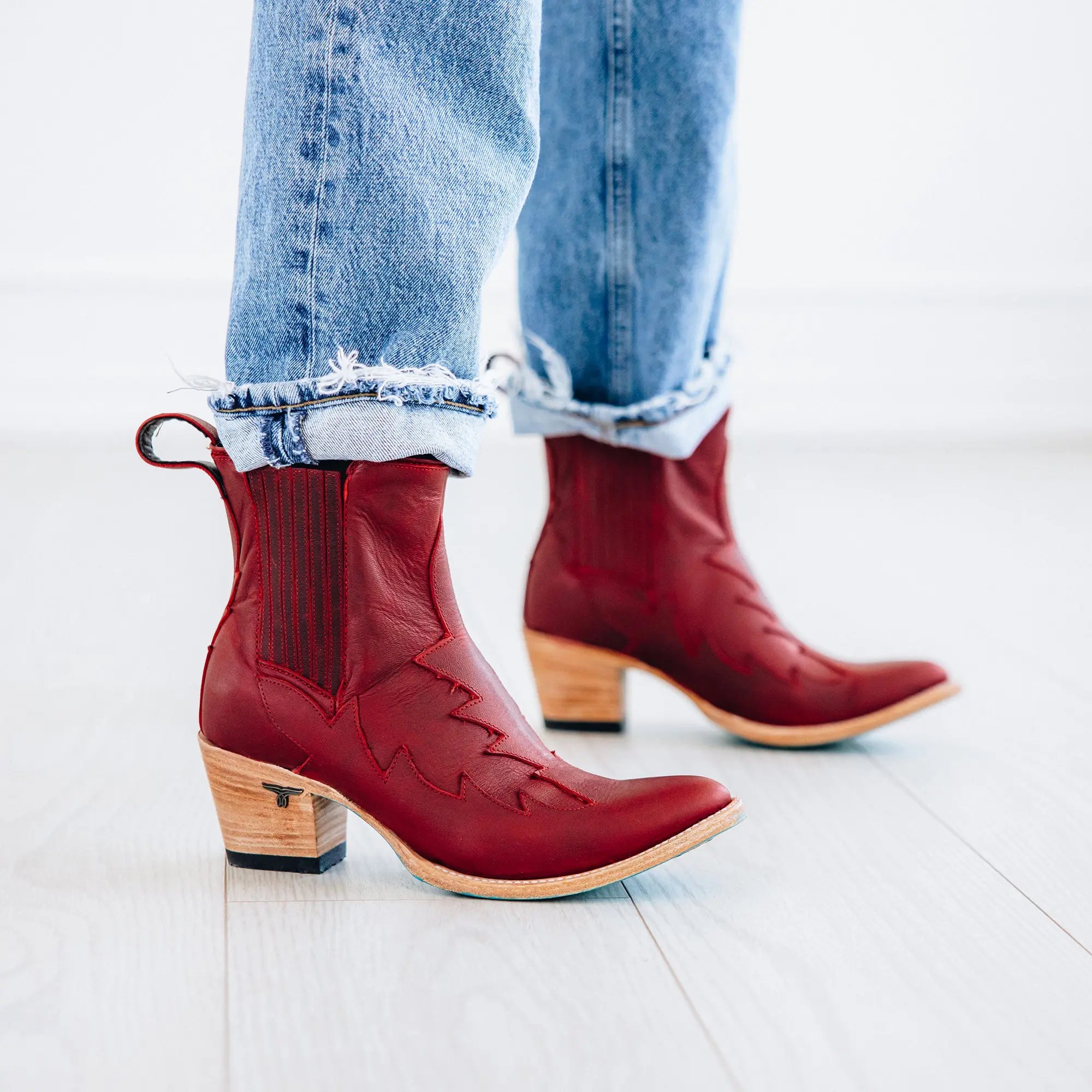 Western Chelsea Bootie - Smoldering Ruby **Final Sale** Ladies Bootie Western Fashion by Lane