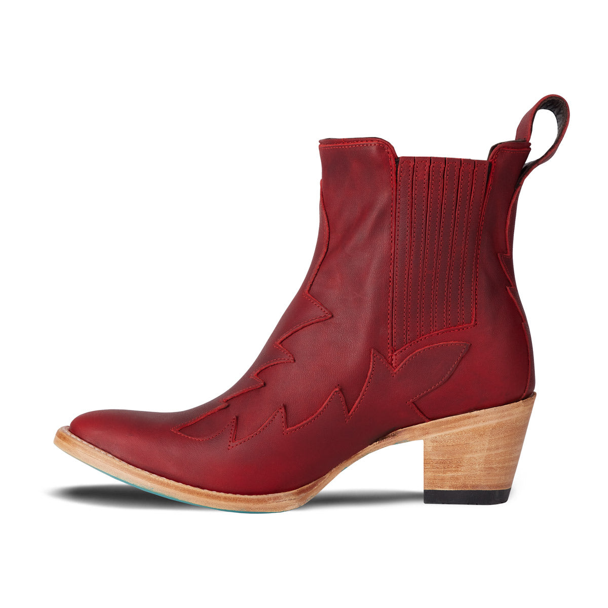 Western Chelsea Bootie - Smoldering Ruby Ladies Bootie Western Fashion by Lane