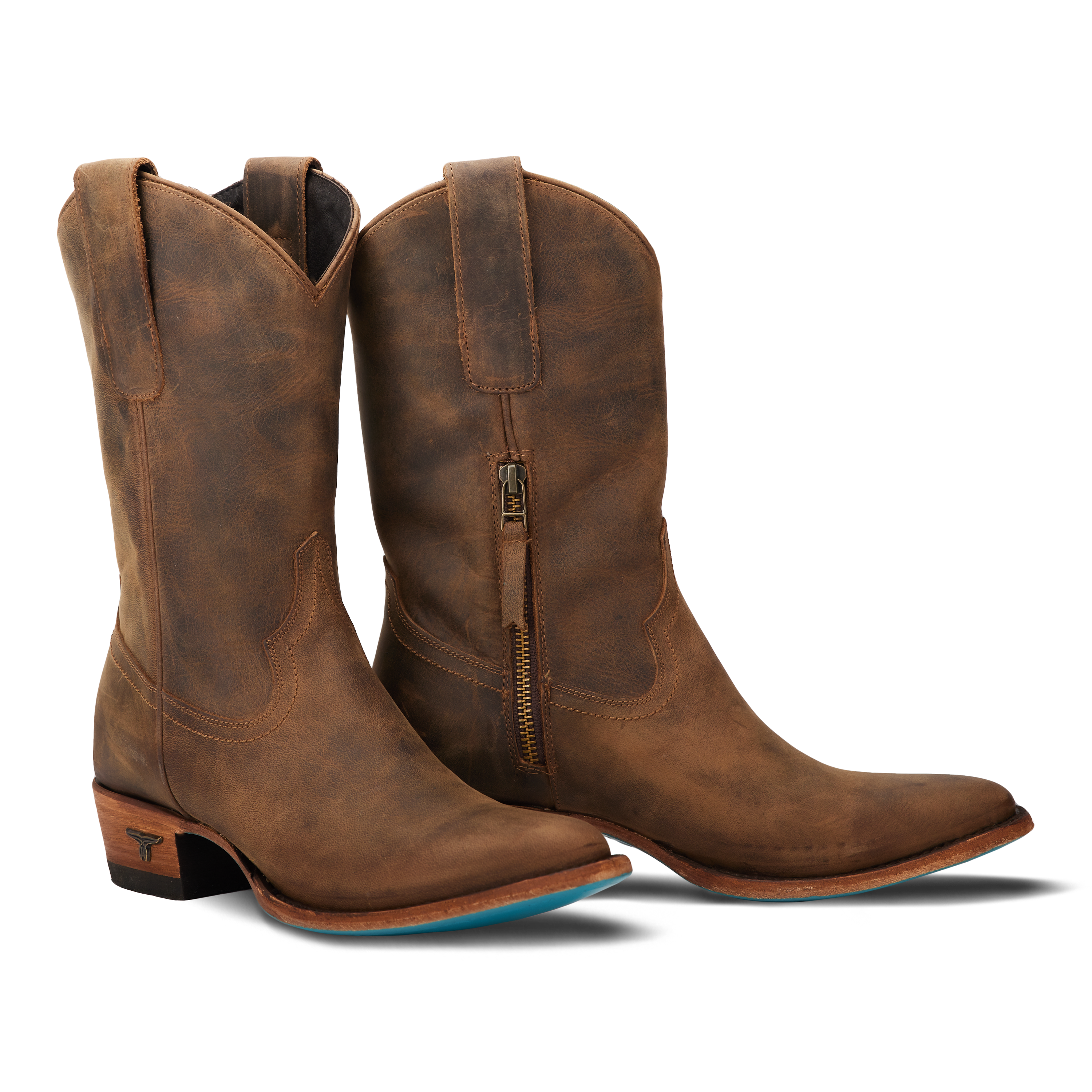 Plain Jane Midi - Burnt Caramel Ladies Boot Burnt Caramel Western Fashion by Lane
