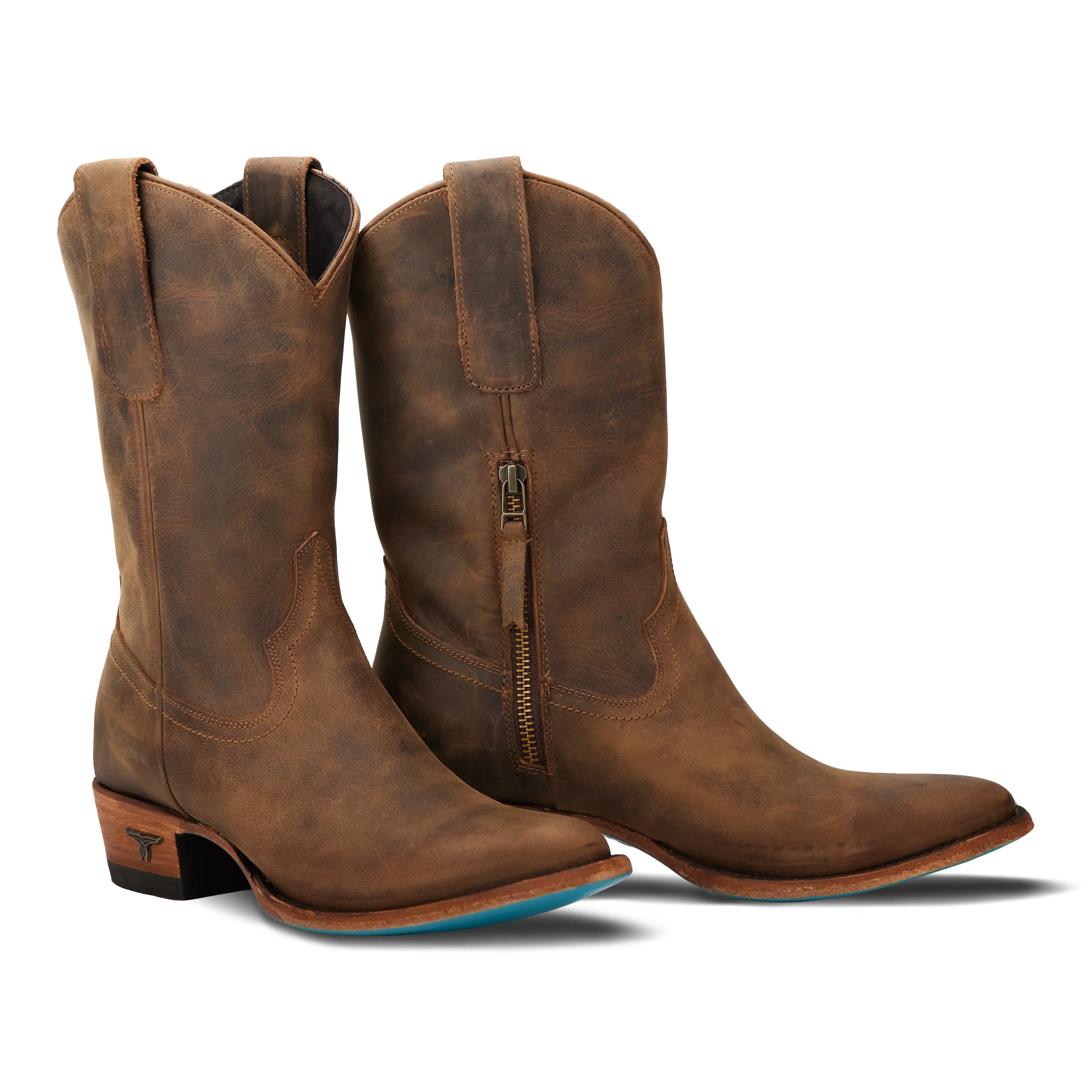 Plain Jane Midi - Burnt Caramel Ladies Boot Burnt Caramel Western Fashion by Lane