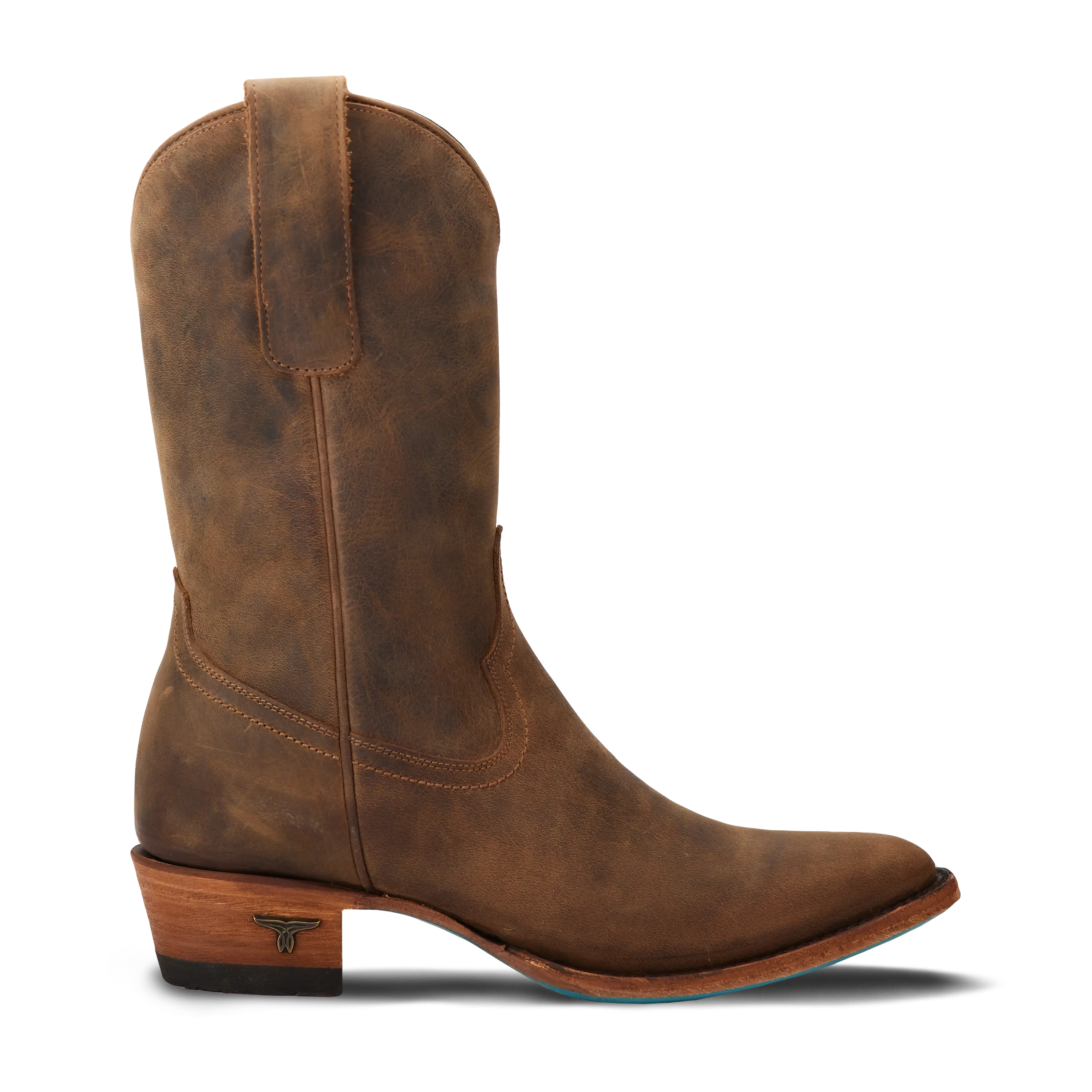 Plain Jane Midi - Burnt Caramel Ladies Boot Western Fashion by Lane