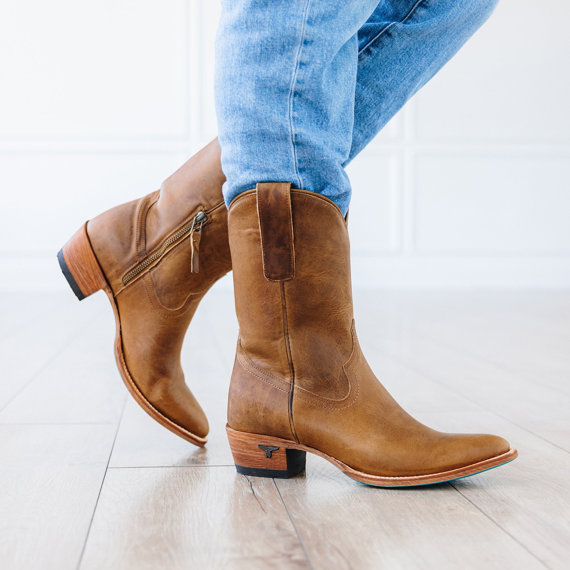 Plain Jane Midi - Desert Clay Ladies Boot Western Fashion by Lane