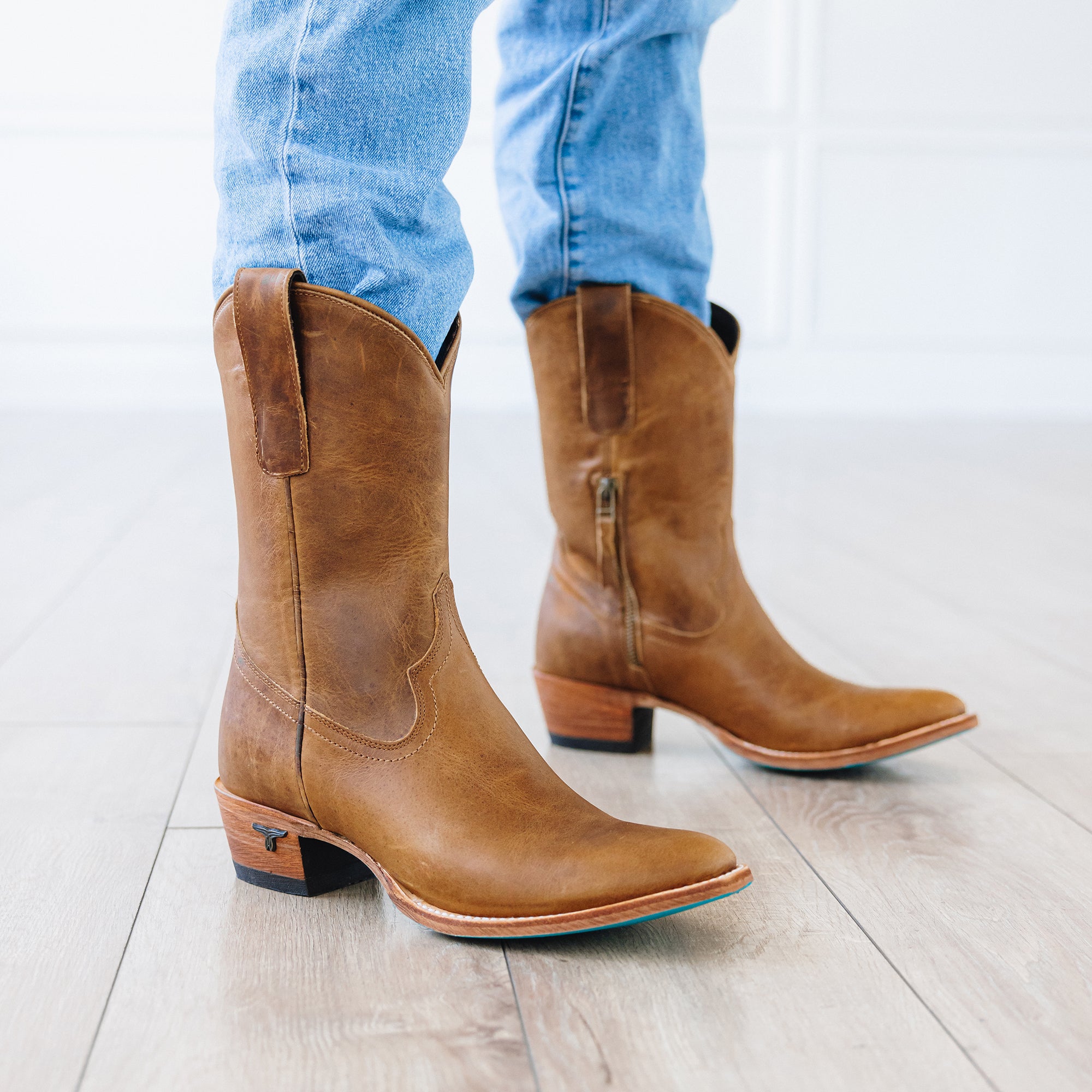 Plain Jane Midi - Desert Clay Ladies Boot Western Fashion by Lane