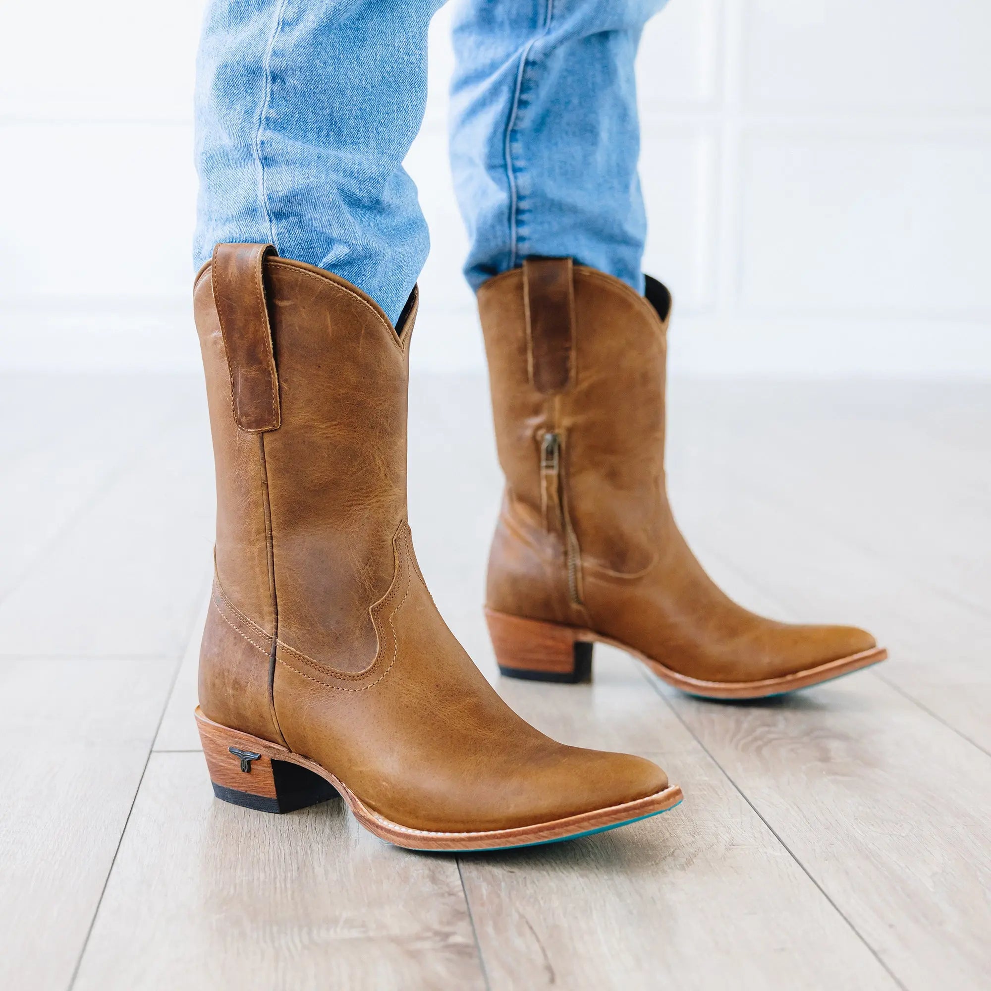 Plain Jane Midi - Desert Clay Ladies Boot Western Fashion by Lane