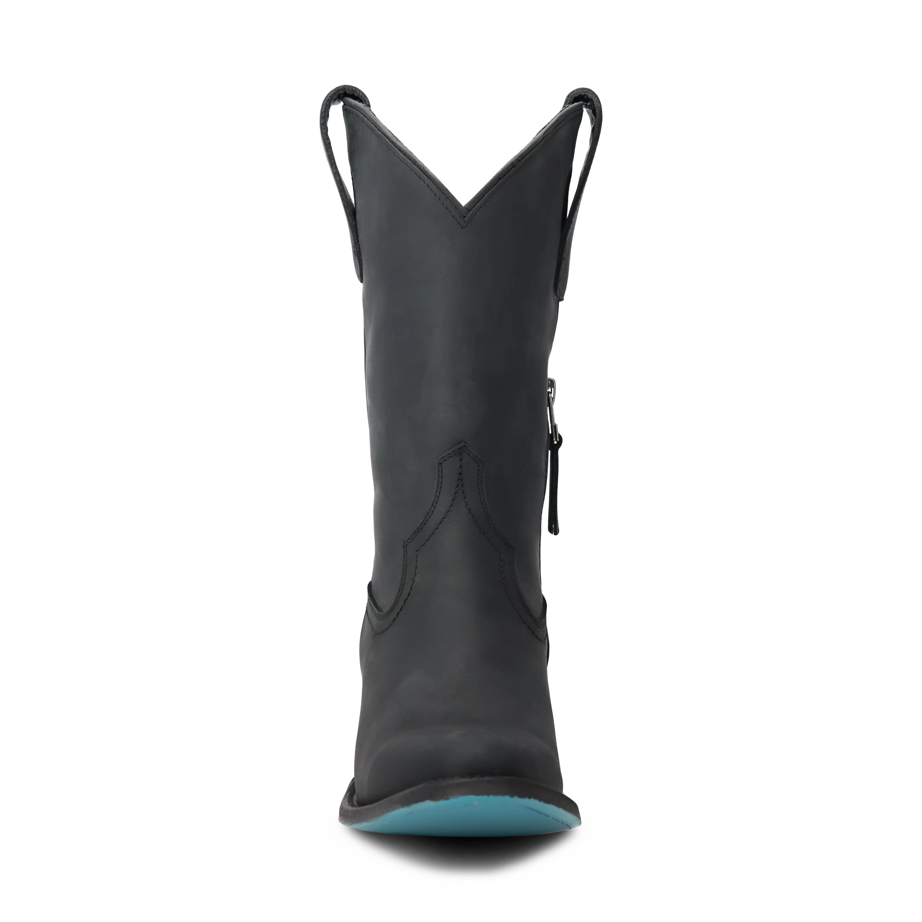 Plain Jane Midi - Matte Black Ladies Boot Western Fashion by Lane