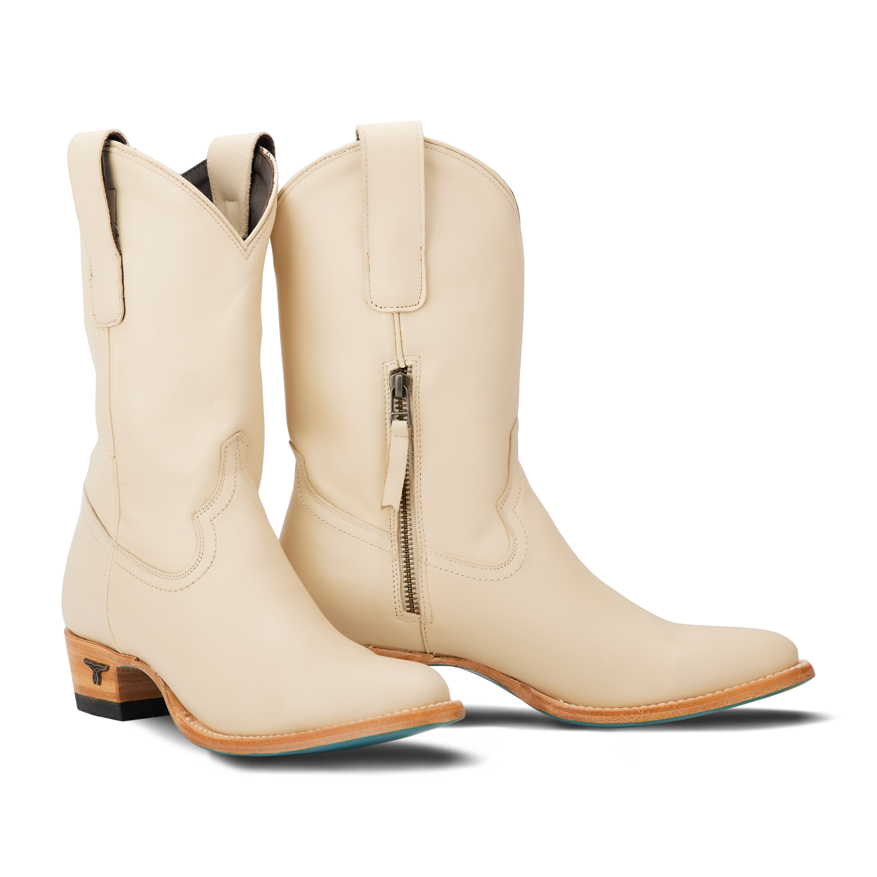Plain Jane Midi - Pale Ivory Ladies Boot Pale Ivory Western Fashion by Lane