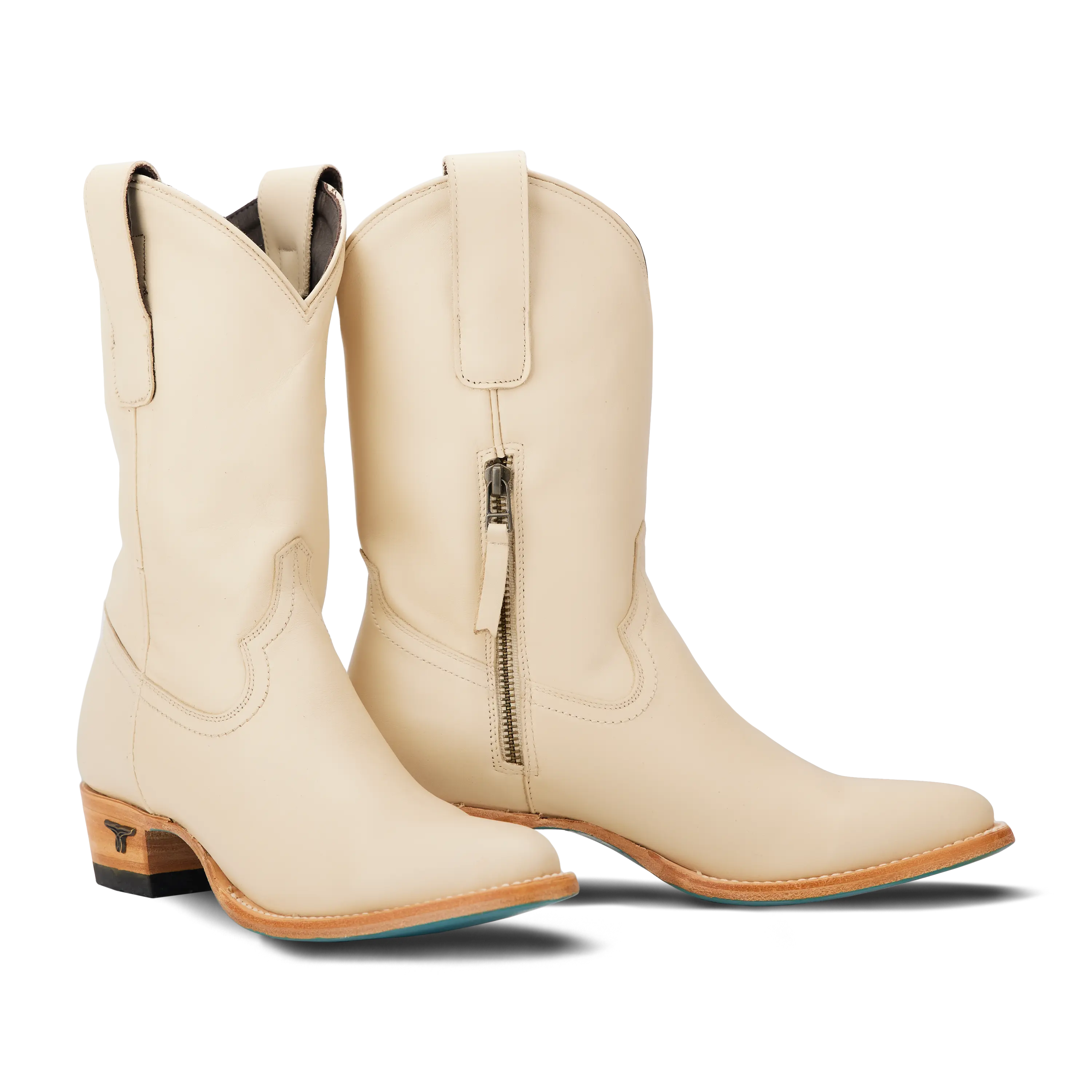 Plain Jane Midi - Pale Ivory Ladies Boot Pale Ivory Western Fashion by Lane