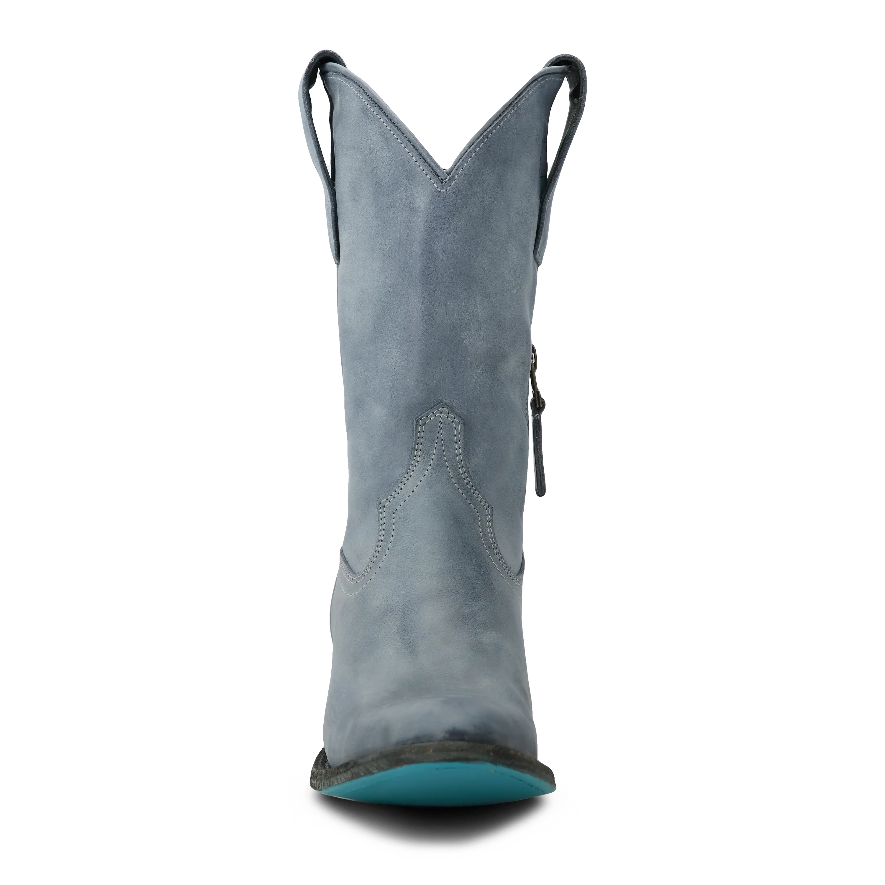 Plain Jane Midi - Washed Denim Ladies Boot Western Fashion by Lane